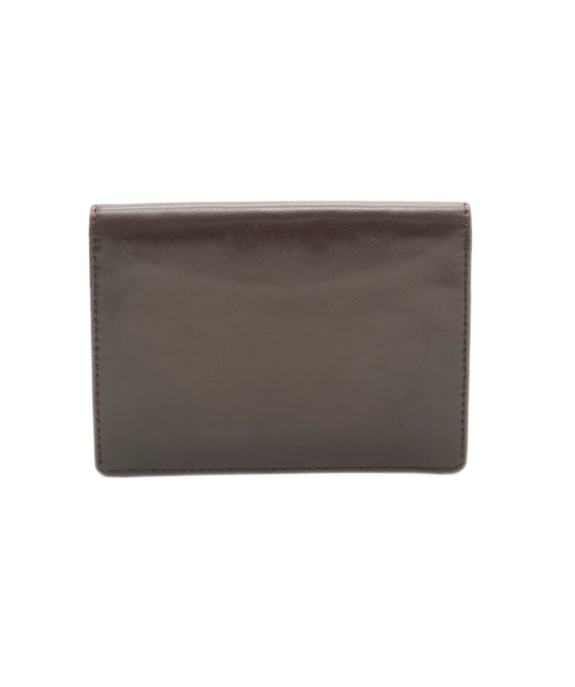 Chanel Brown CC Compact Purse ALC1283