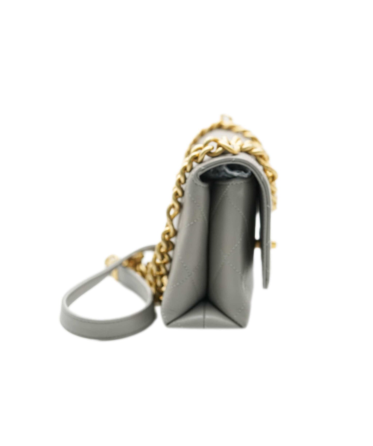 Chanel Grey Top Handle Crossbody  ALC1418