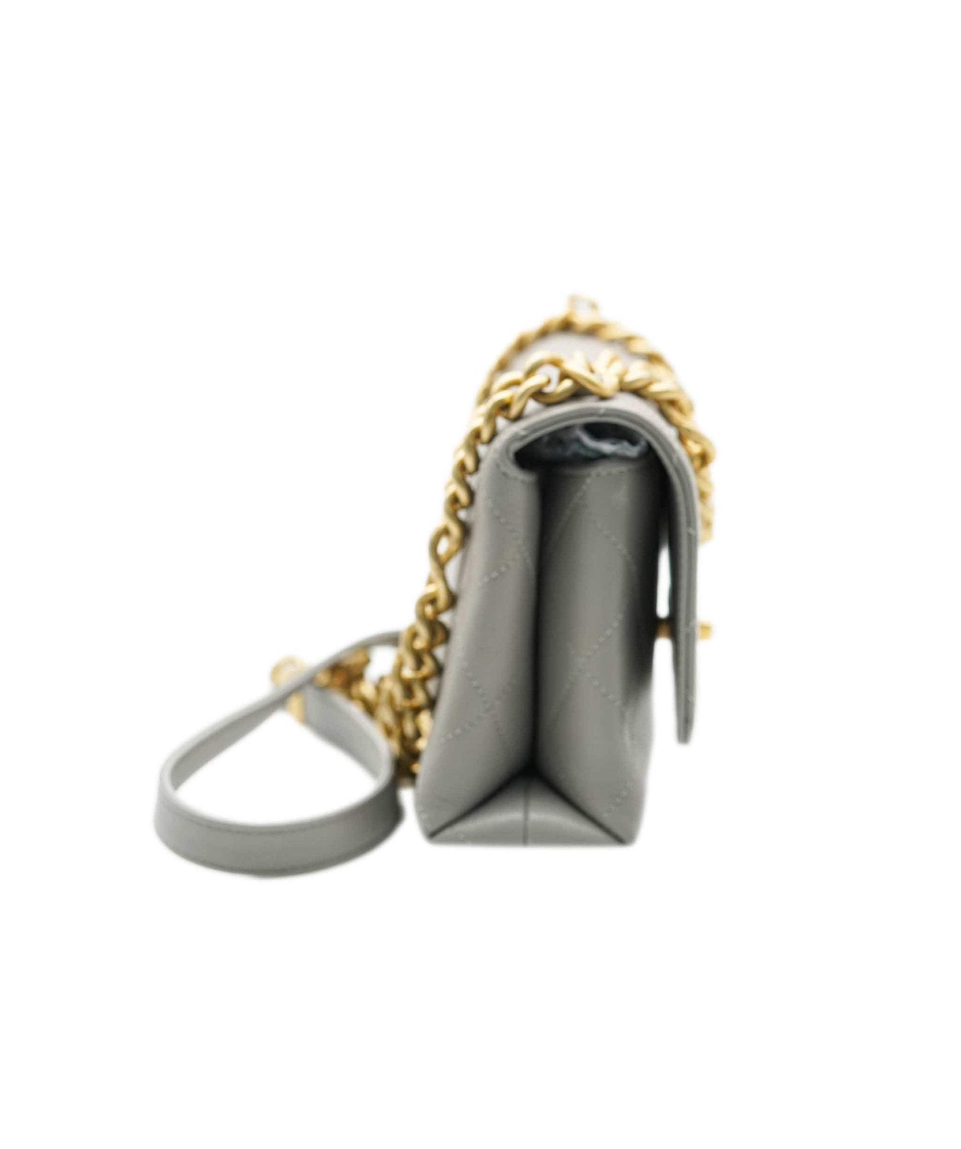 Chanel Grey Top Handle Crossbody  ALC1418