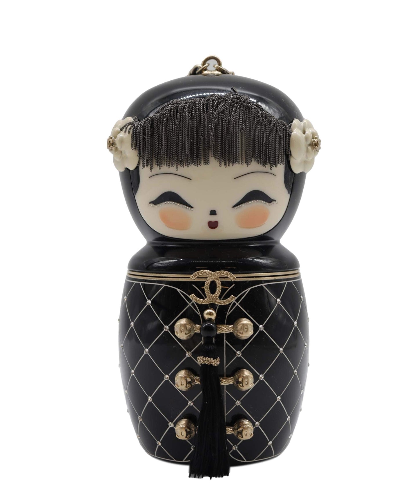 Chanel matryoshka doll Shanghai limited black bag DXBS2298