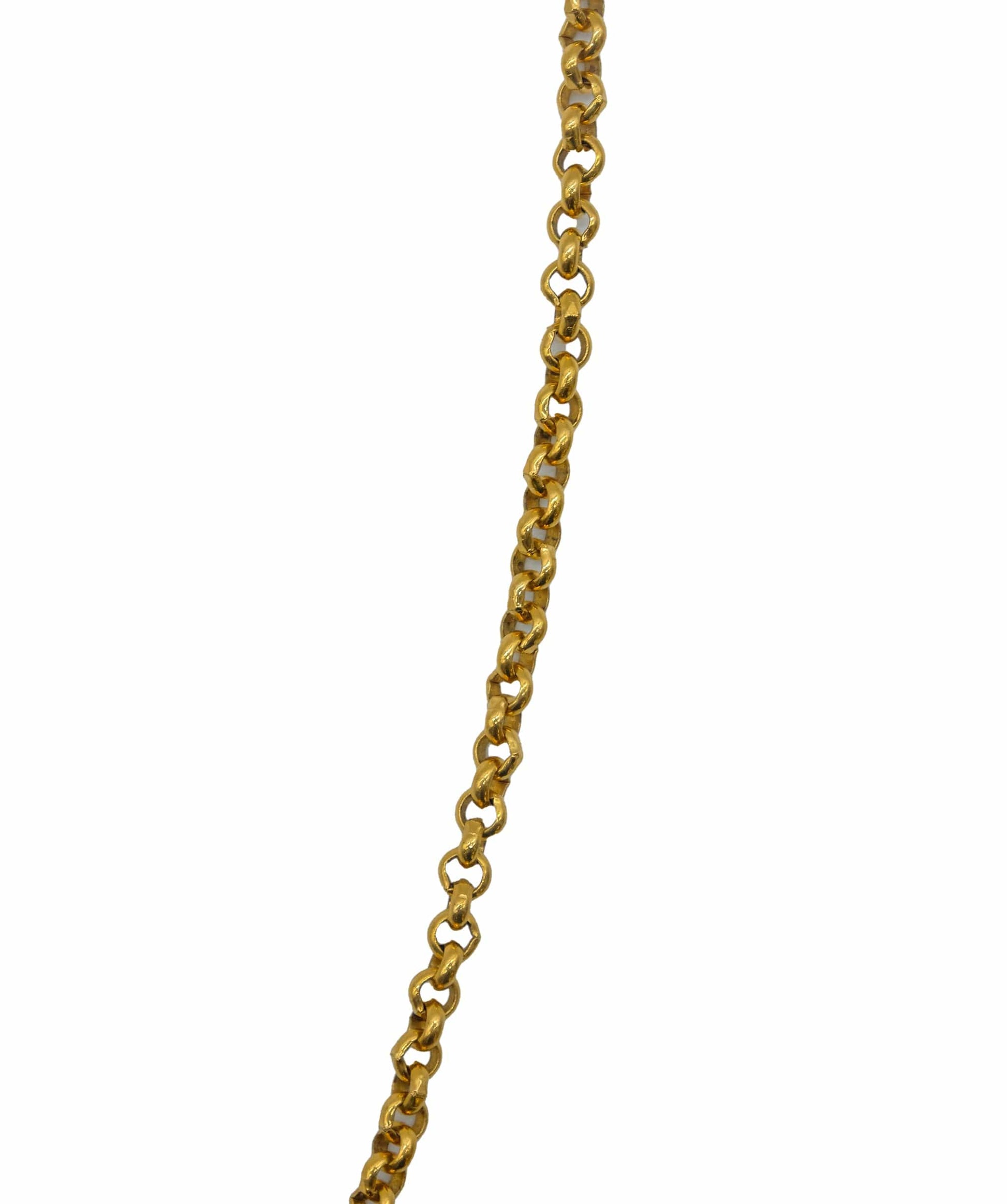 Chanel Medallion Necklace Gold ASC5301