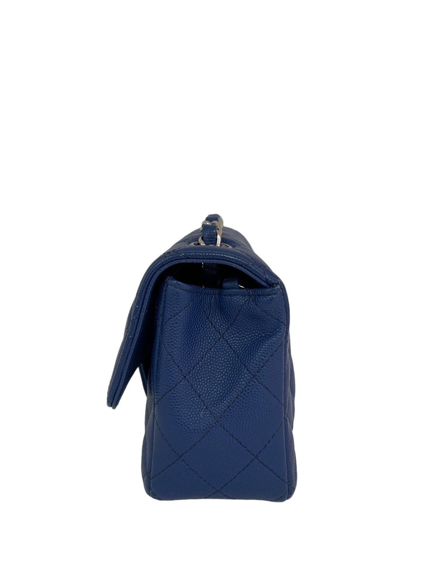 Chanel Mini Rectangle Blue Caviar SHW #25 SKC1328