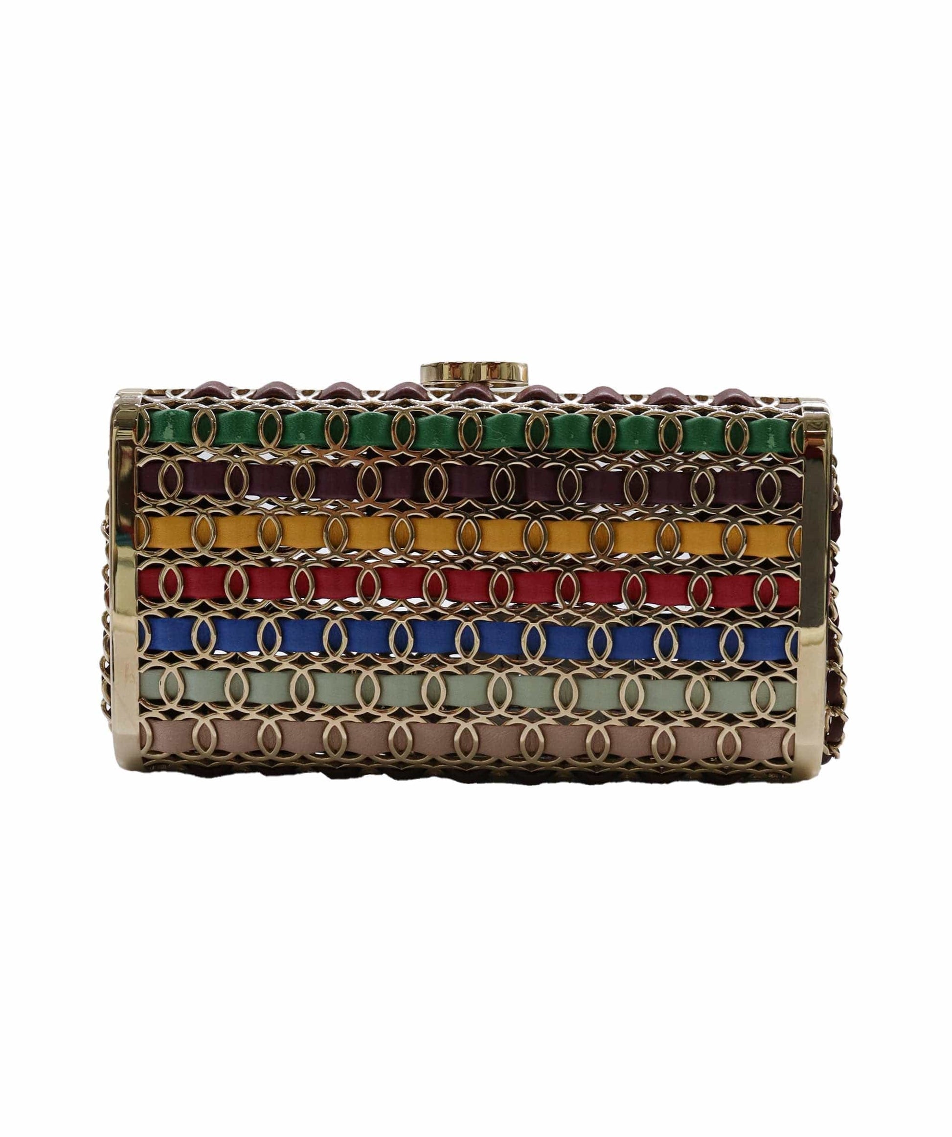 Chanel multicolor caged minaudiere - DXBS1475