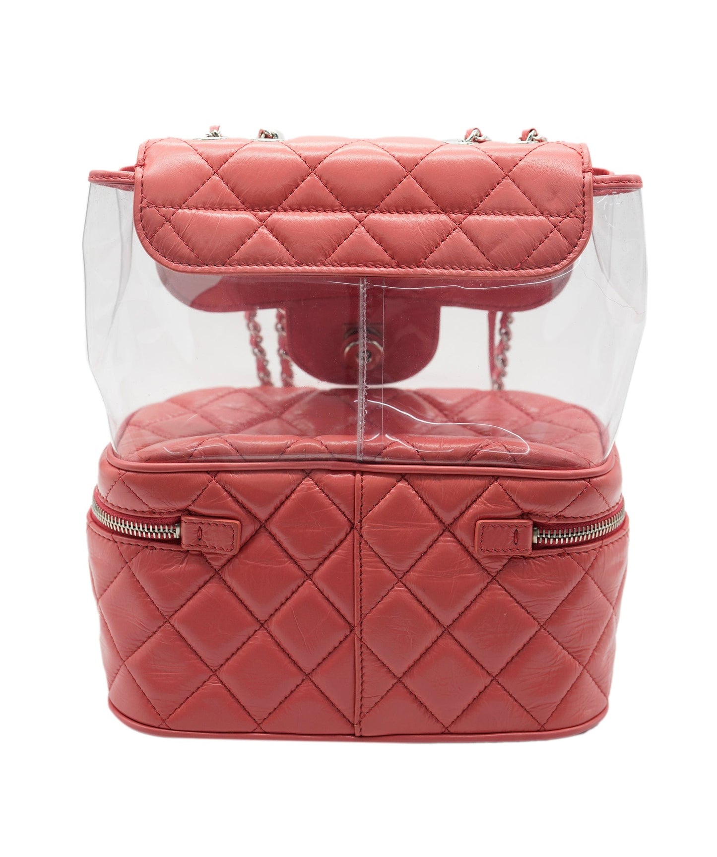 Chanel pink/pvc bag AVC1229