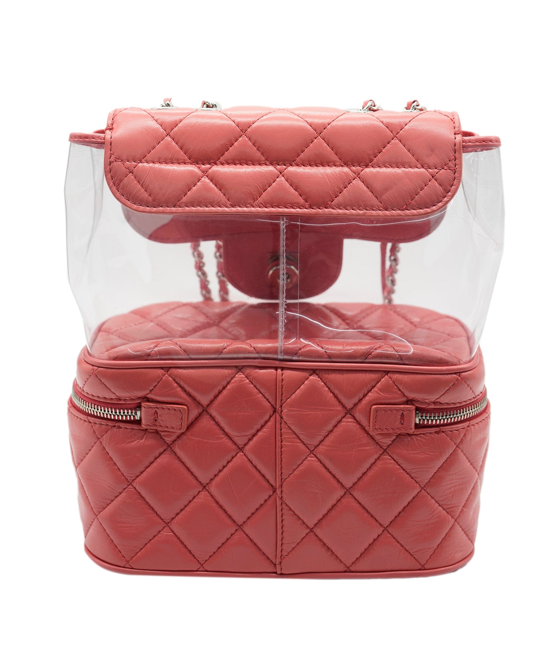 Chanel pink/pvc bag AVC1229