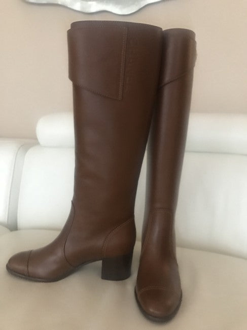 Chanel Calfskin Polo Riding Boots for Women