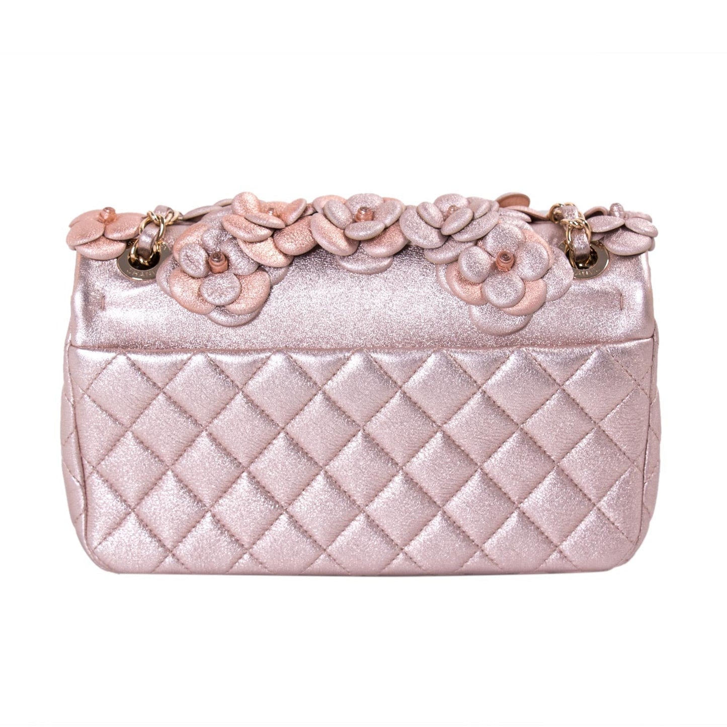 Chanel CC Camelia Embellished Flap Bag