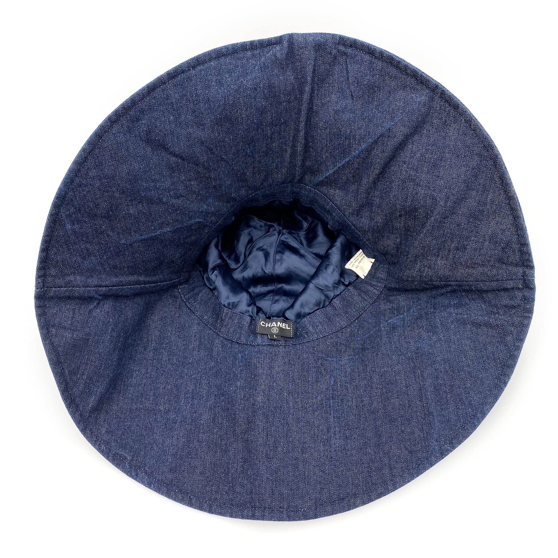 CHANEL BUCKET HAT NIGHT FLIGHT NAVY DENIM 90204783