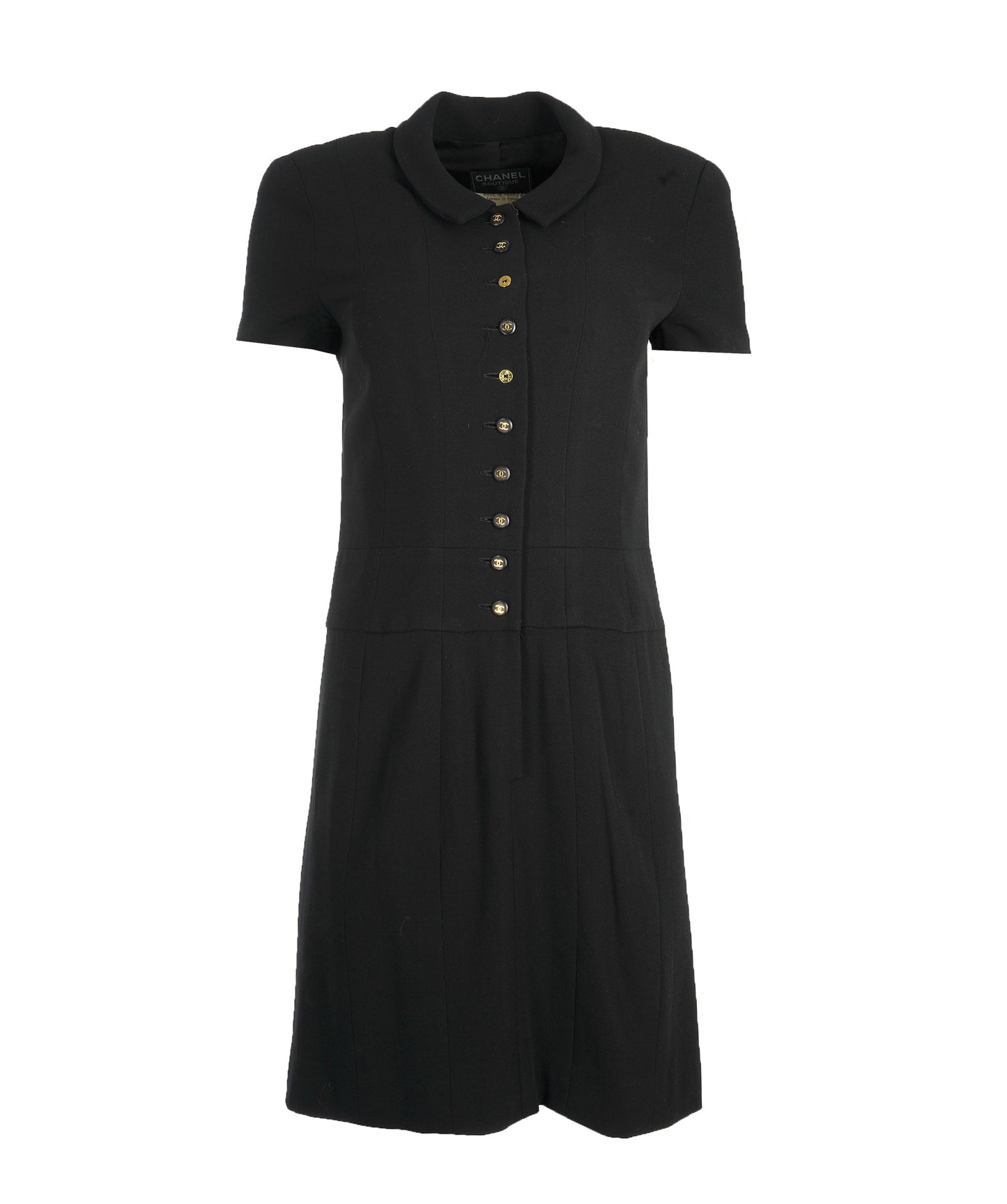 Chanel Black CC Button Dress, Barbie collection 95P - UKL1080