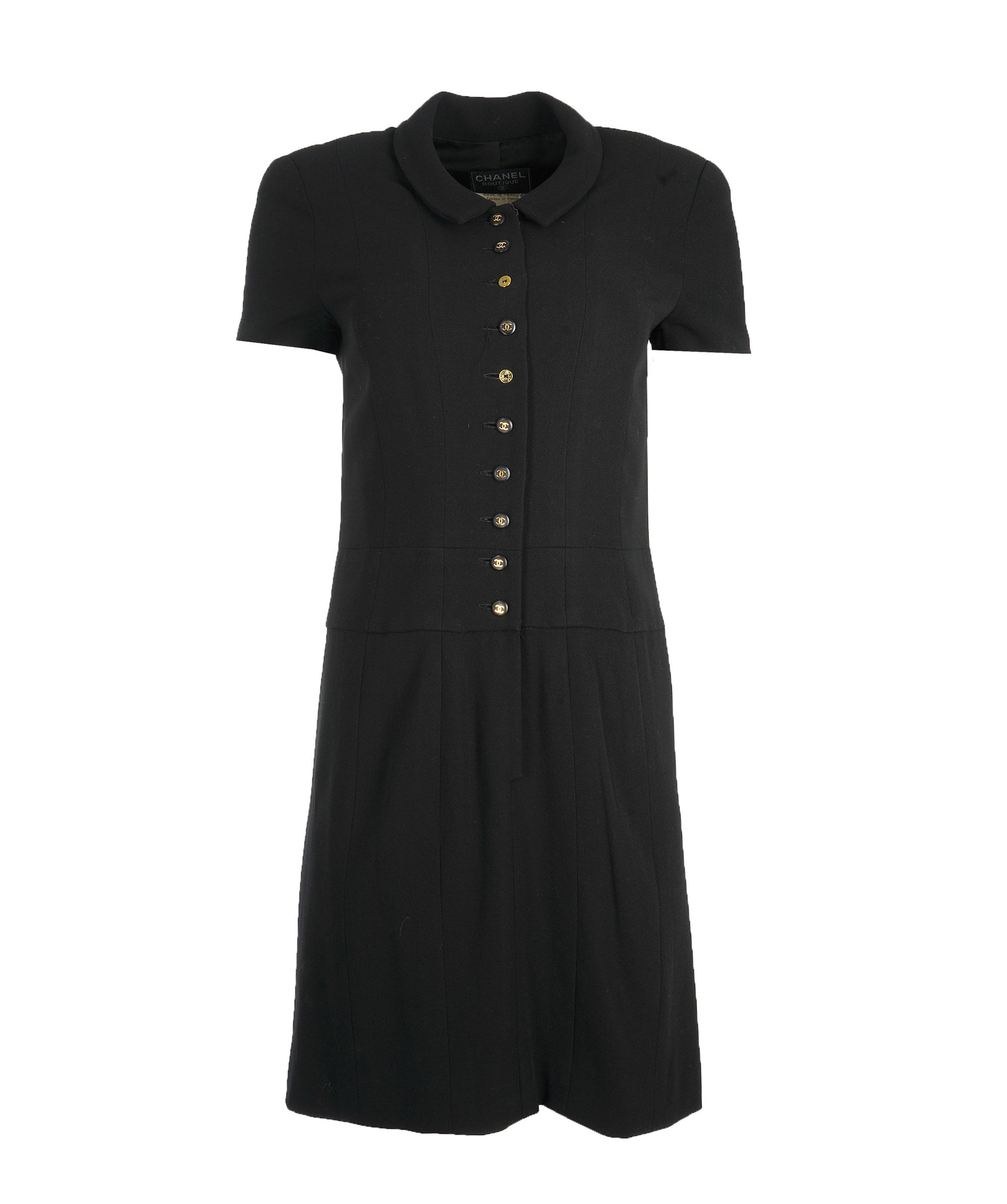 Chanel Black CC Button Dress, Barbie collection 95P - UKL1080