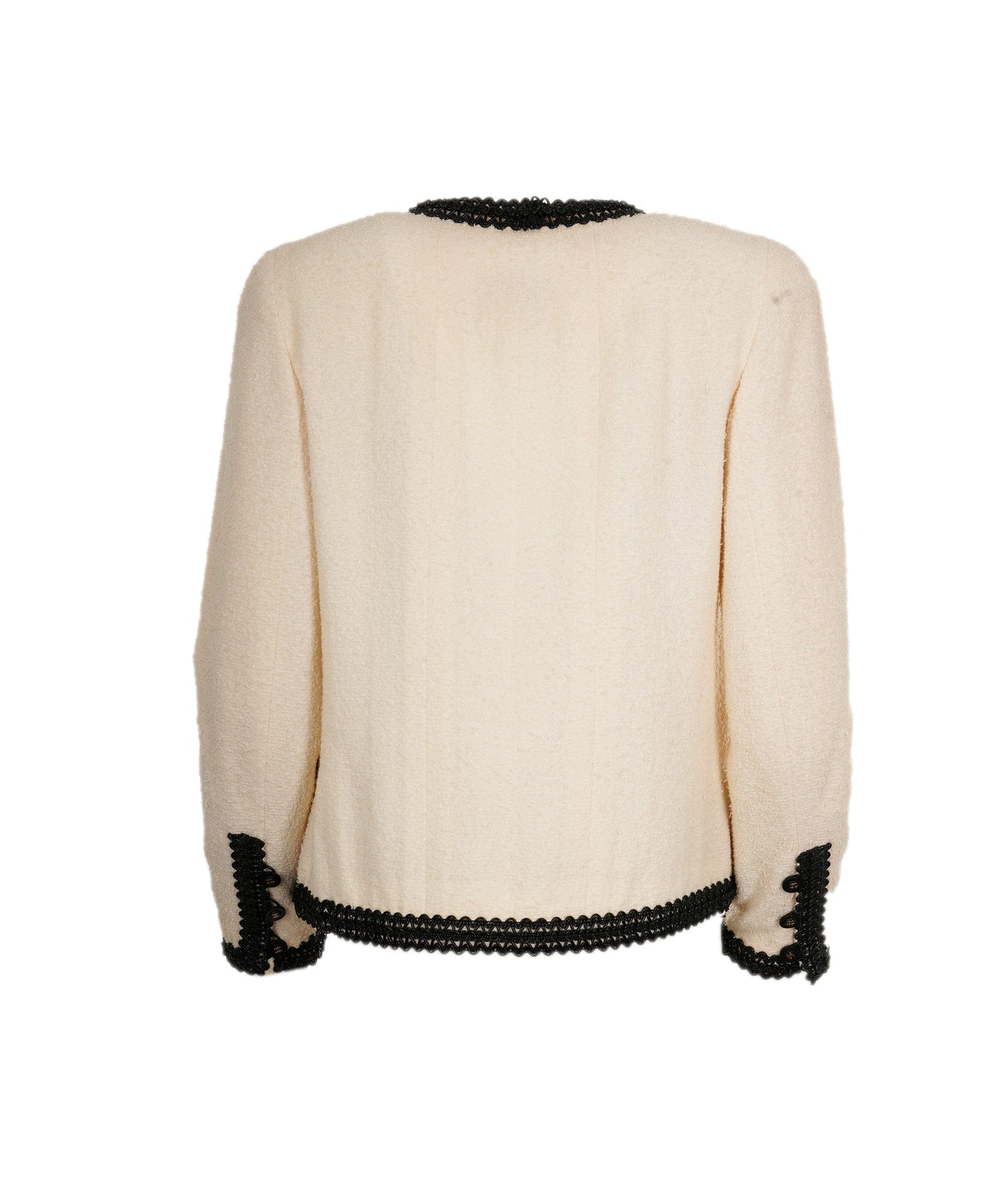 Chanel Cream Suit Set 38 ASL5010