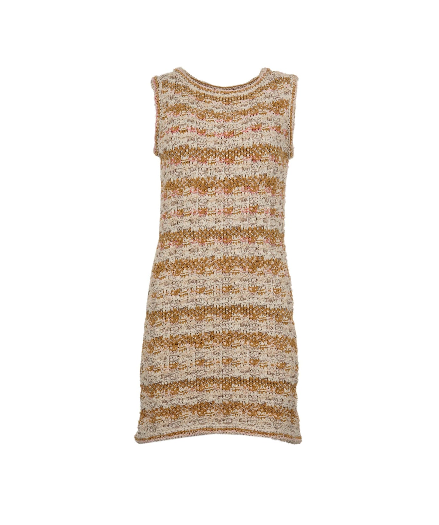 Chanel Dress paris dubai knit FR36  AVC1254