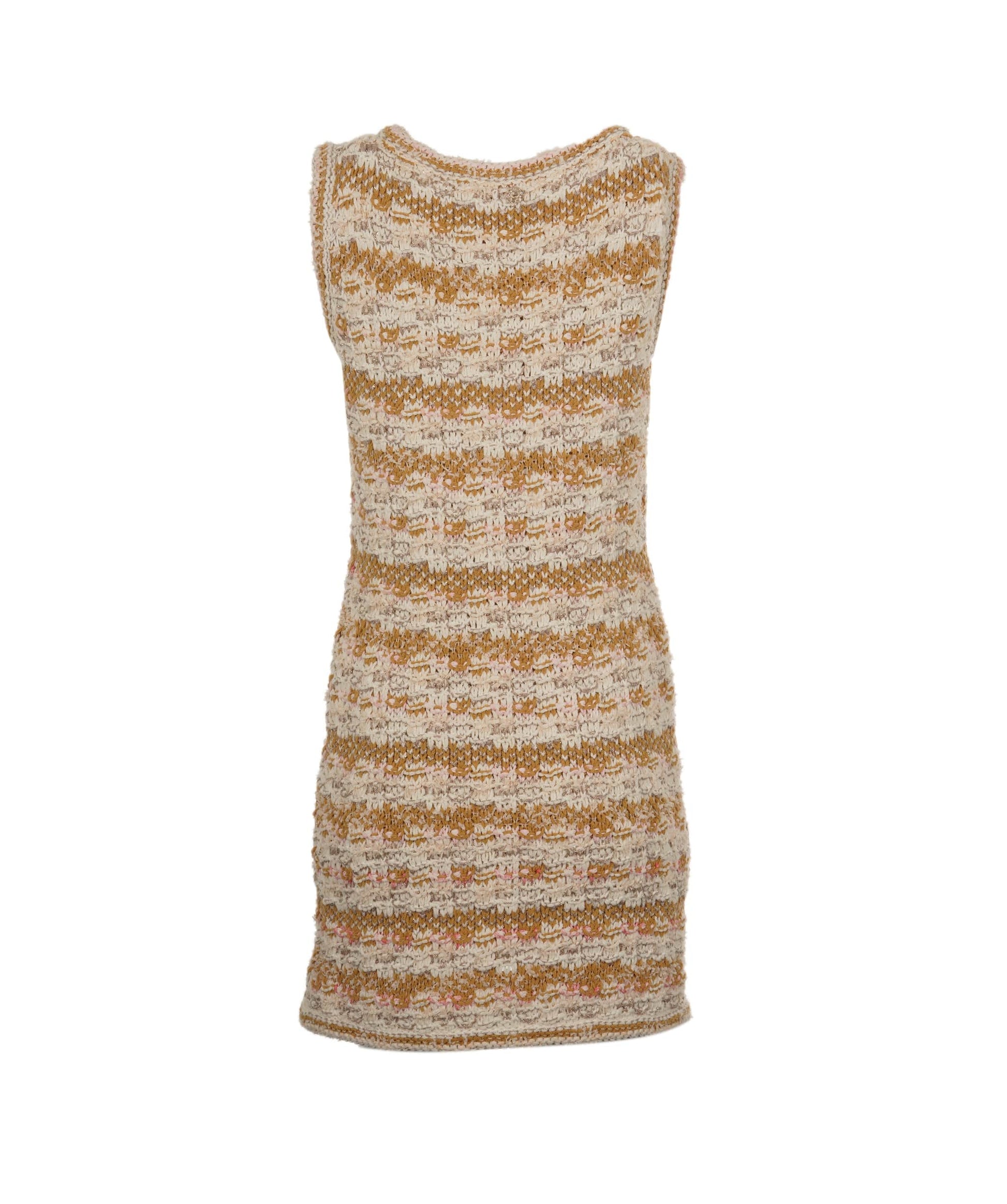 Chanel Dress paris dubai knit FR36  AVC1254