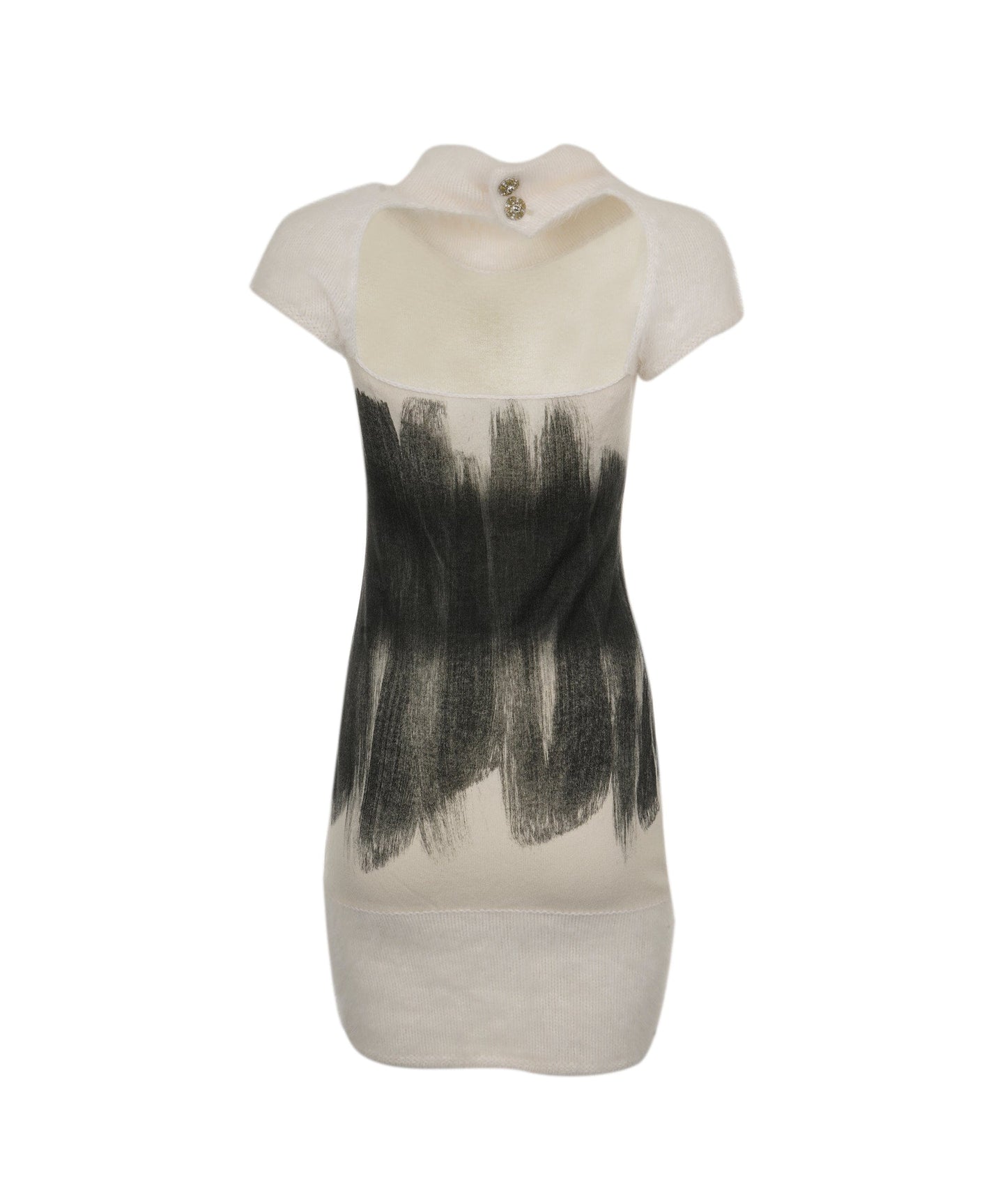 Chanel Dress white mohairs FR36 P39834K02810 AVC1253