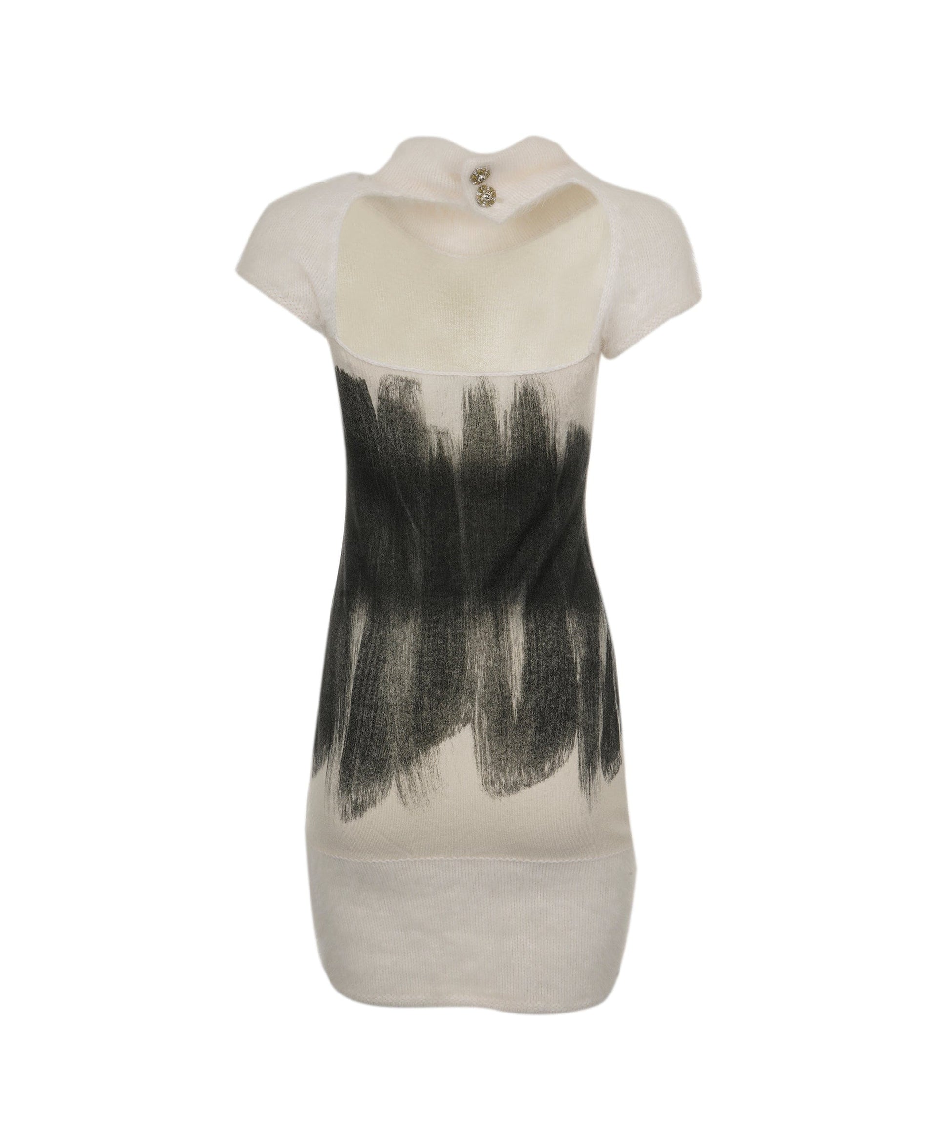 Chanel Dress white mohairs FR36 P39834K02810 AVC1253