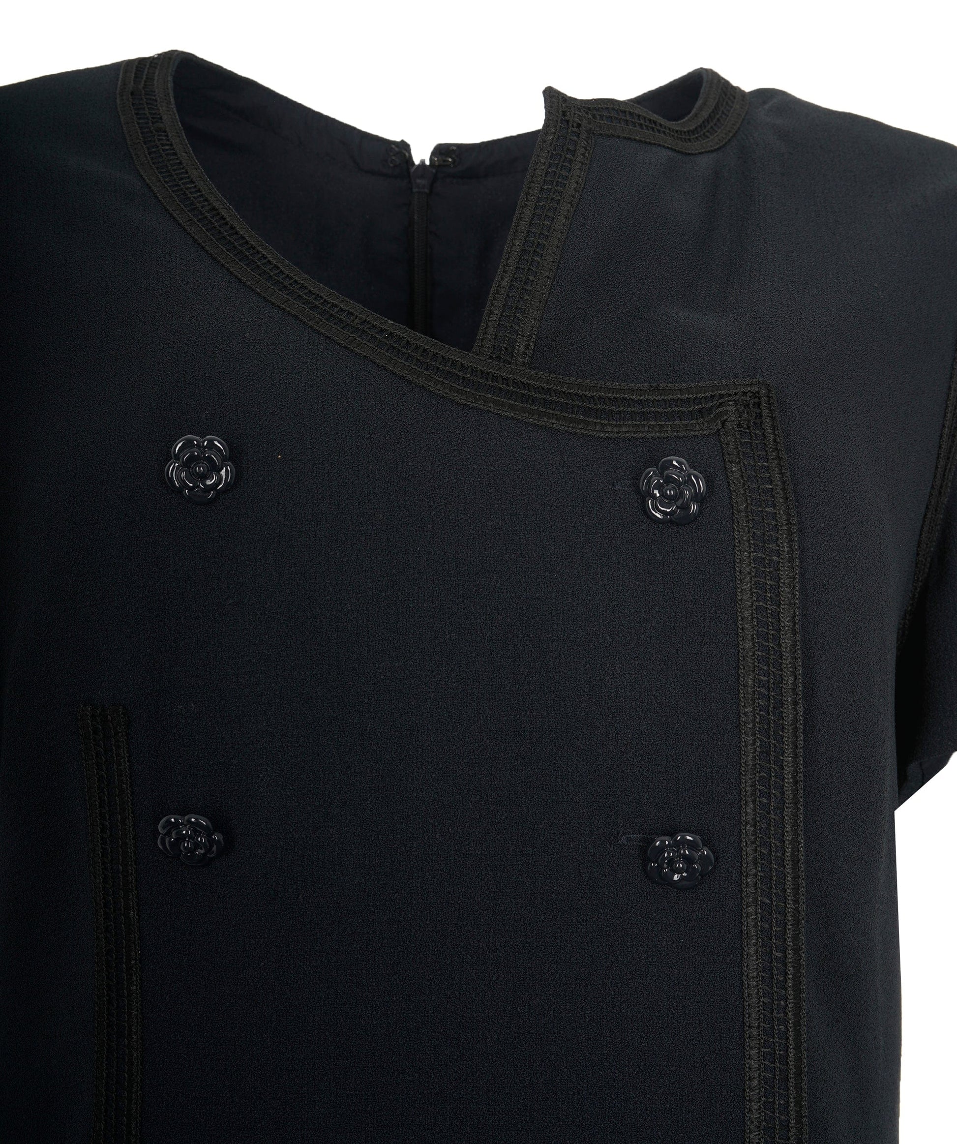 Chanel silk fitted dress size EU44 - AWL3201