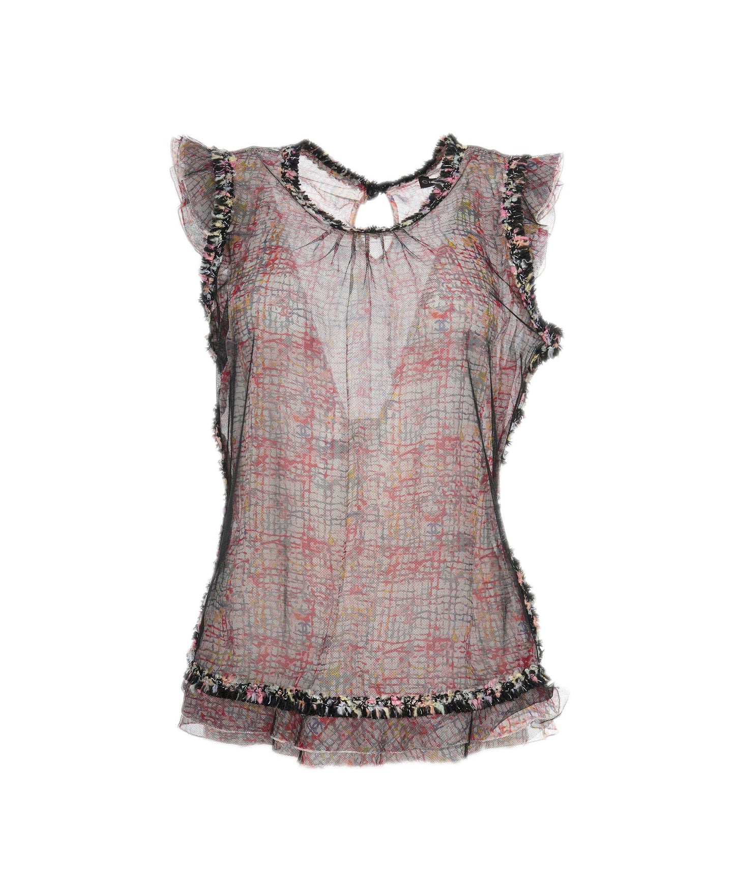 Chanel sheered water coloured vest - ASL4223