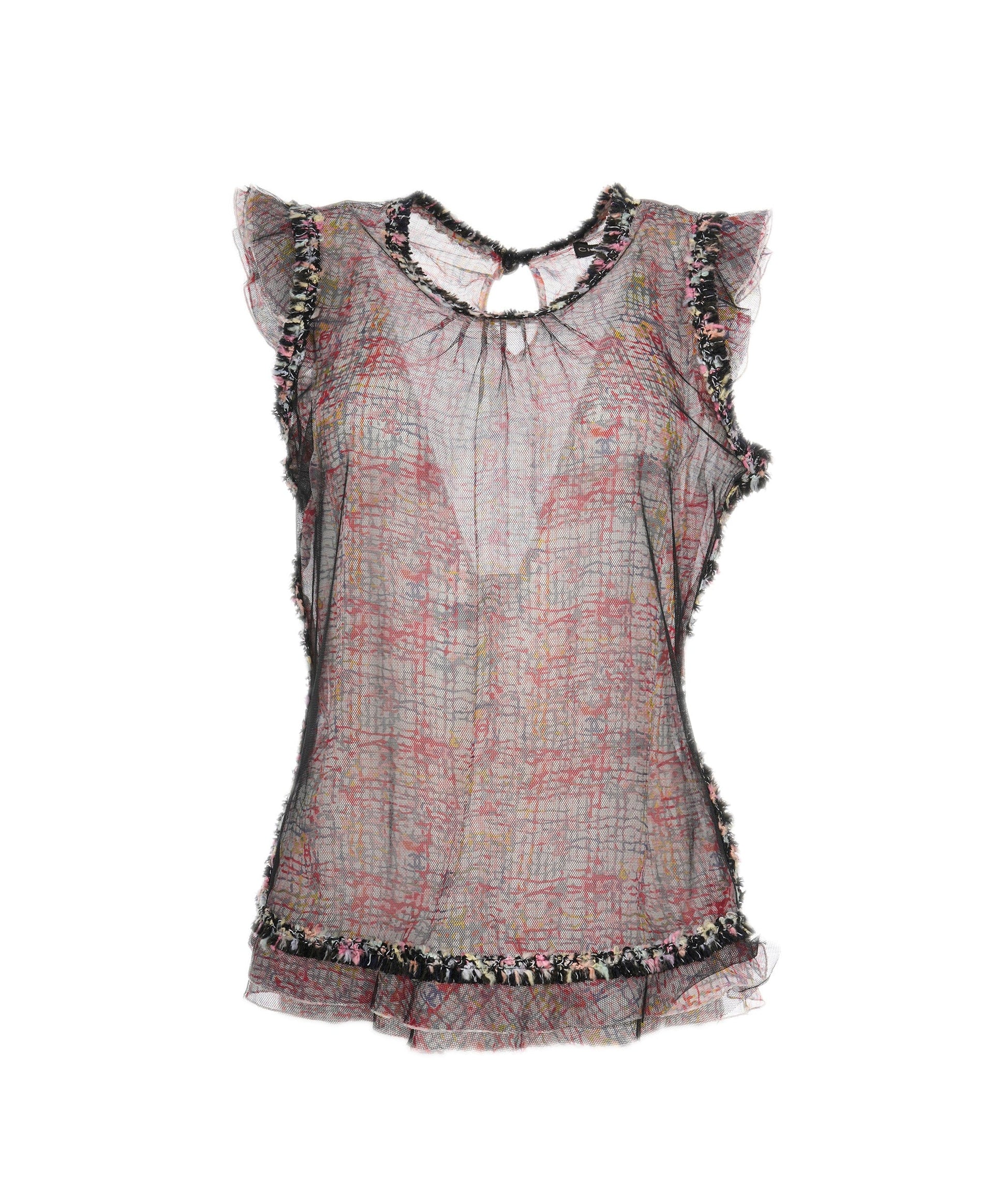 Chanel sheered water coloured vest - ASL4223