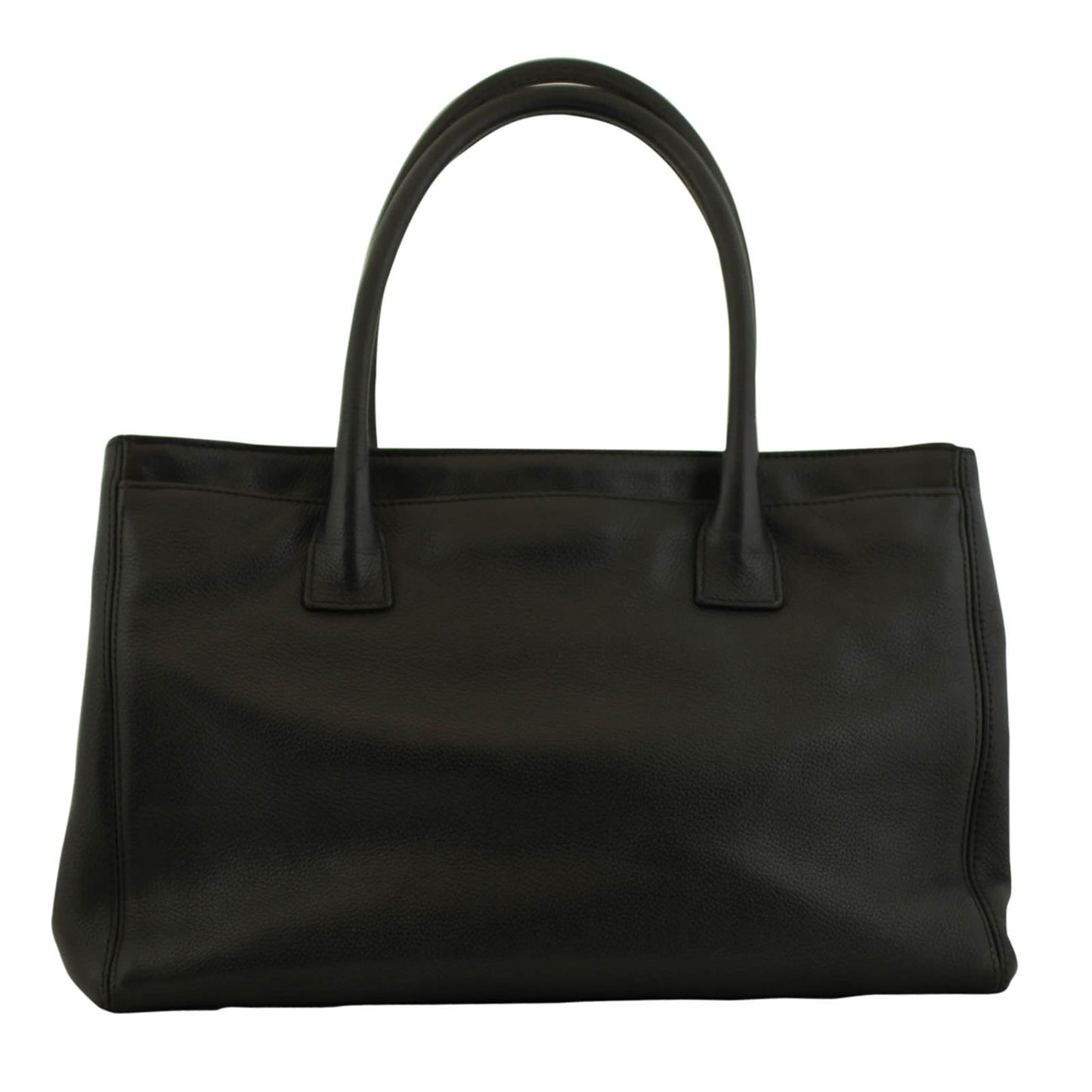 Chanel Executive Cerf Tote Black Tote Bag