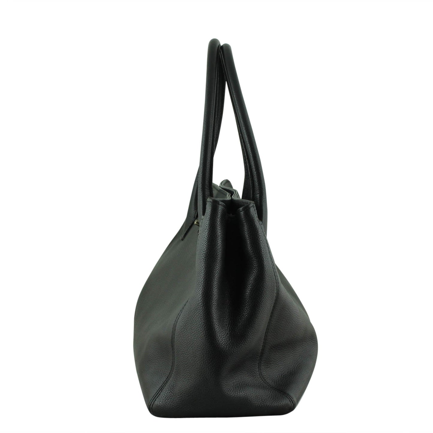 Chanel Executive Cerf Tote Black Tote Bag