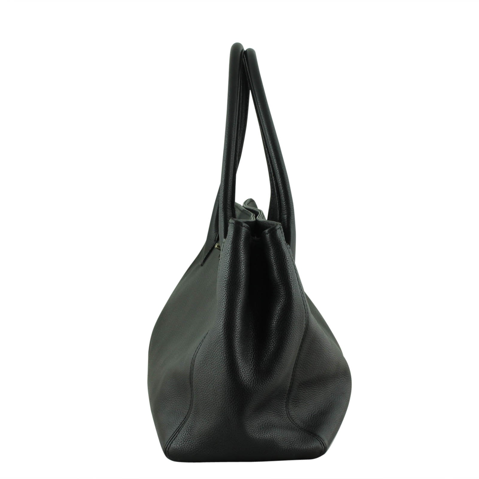 Chanel Executive Cerf Tote Black Tote Bag