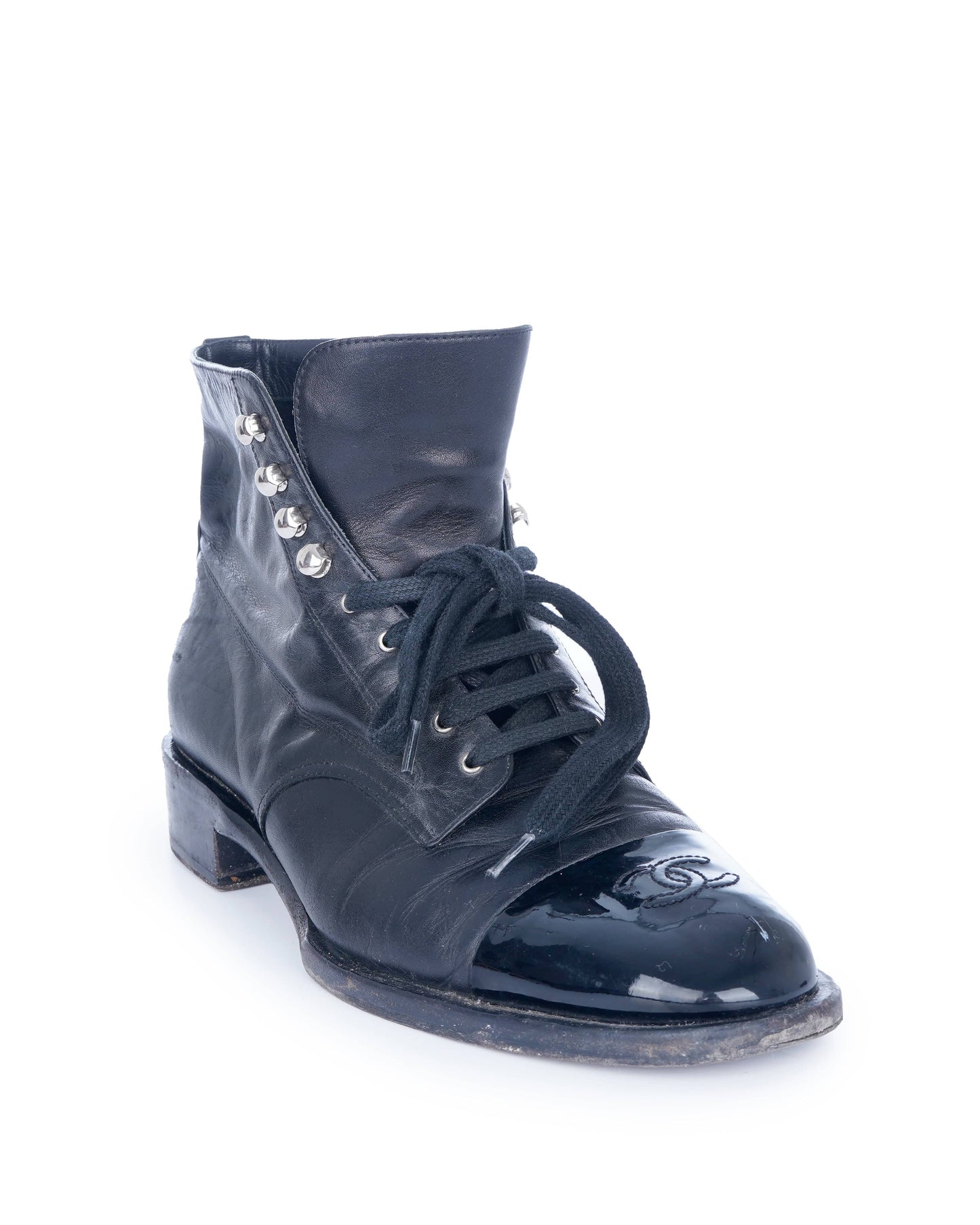 Chanel CC Boots with CC Toe Cap Detail  ALC1514
