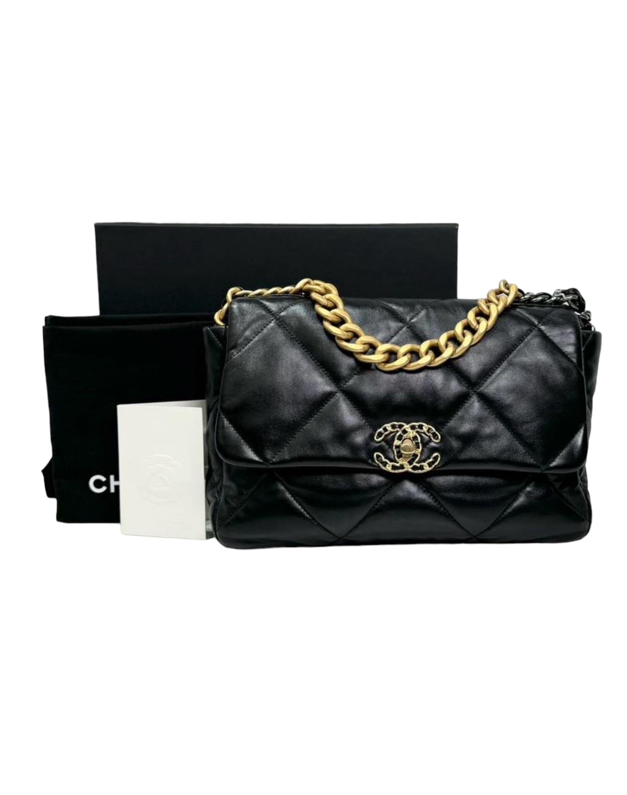 Chanel 19 Black Medium Bag