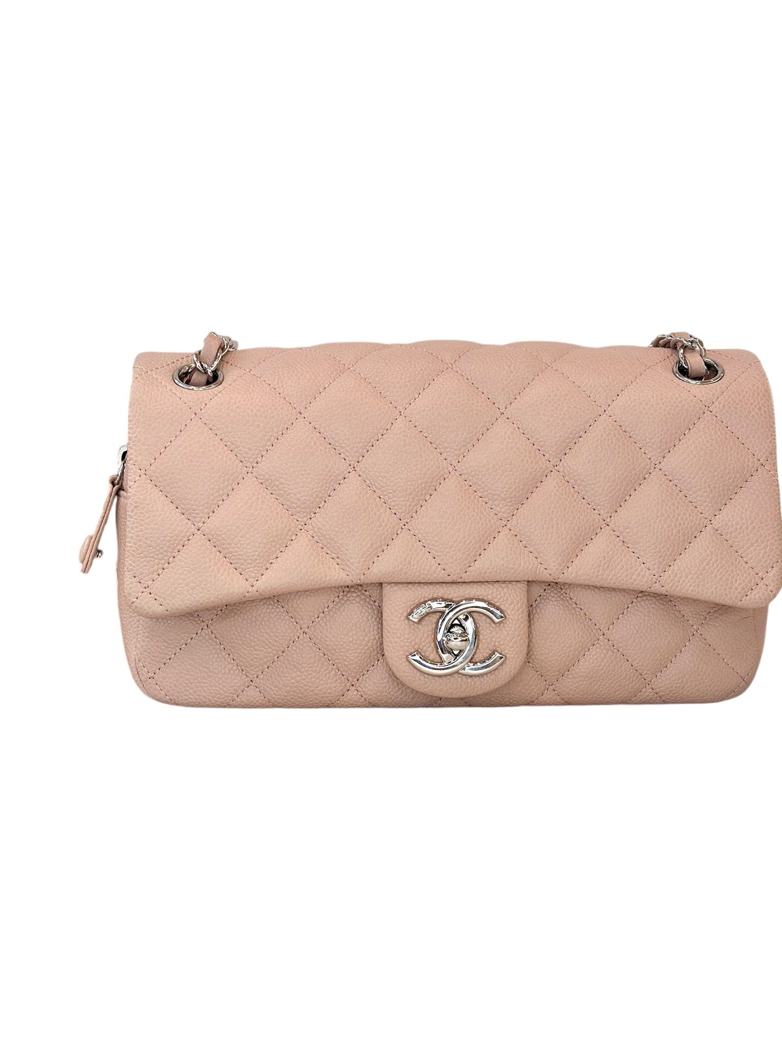 Chanel Blush Pink Flap Bag in Caviar