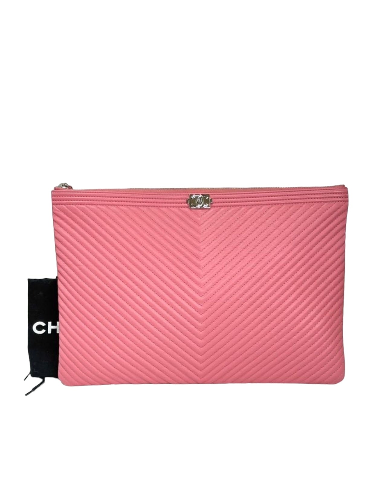 Chanel Boy Chevron O Case