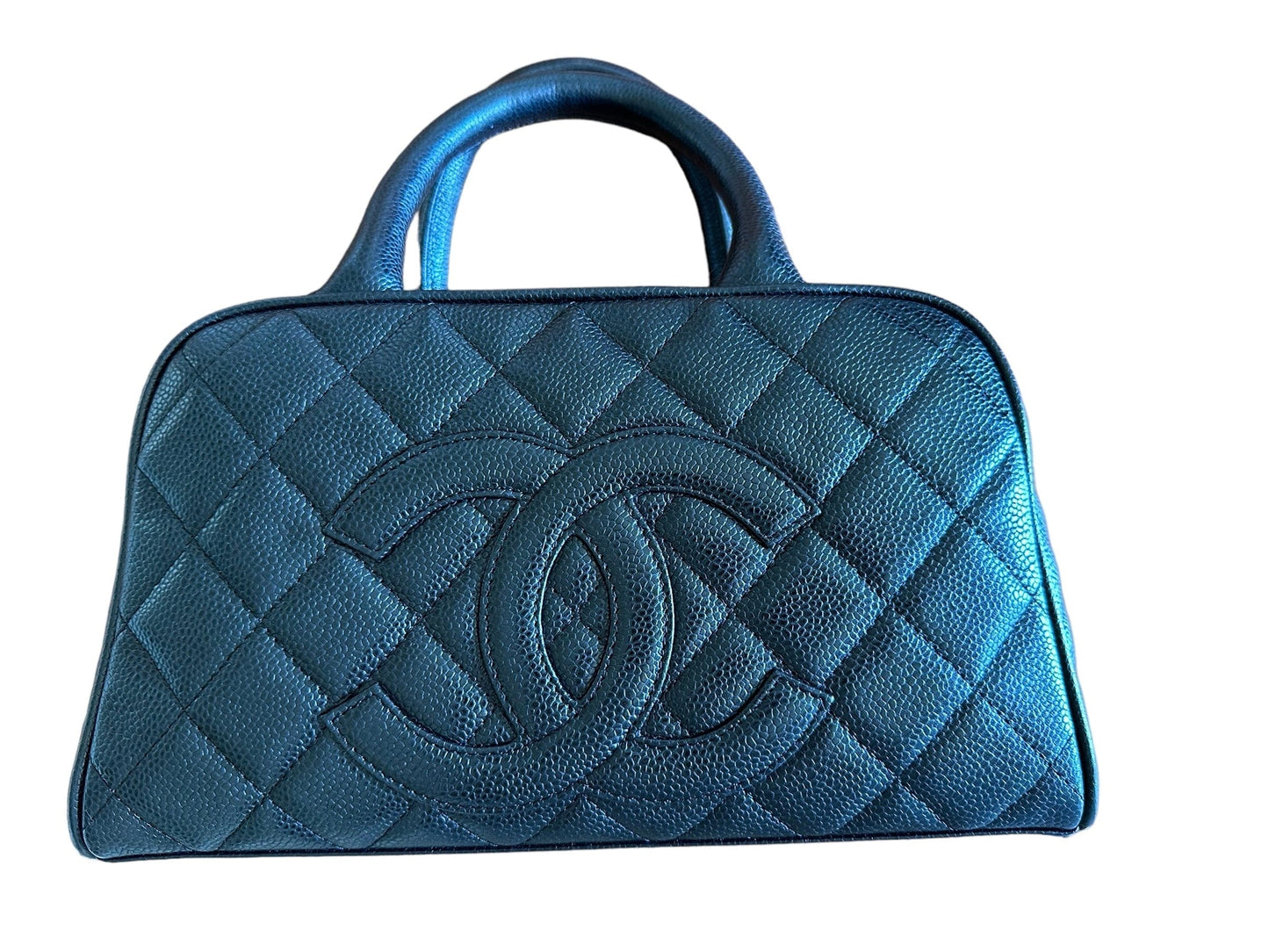 Chanel Small Bowler in Caviar