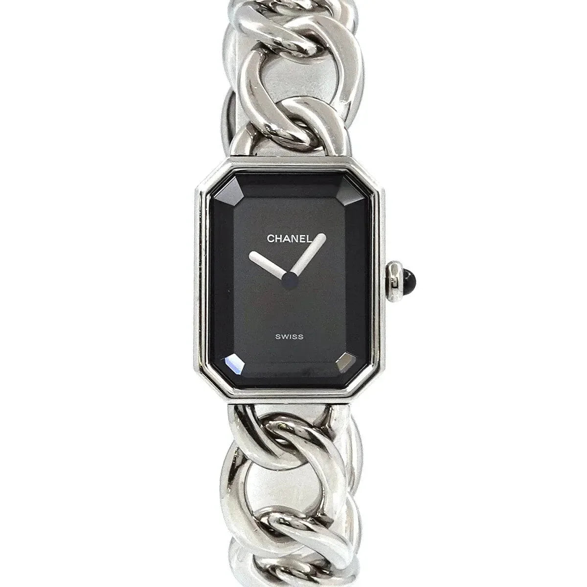 CHANEL Premiere Quartz Black Dial SHW #L