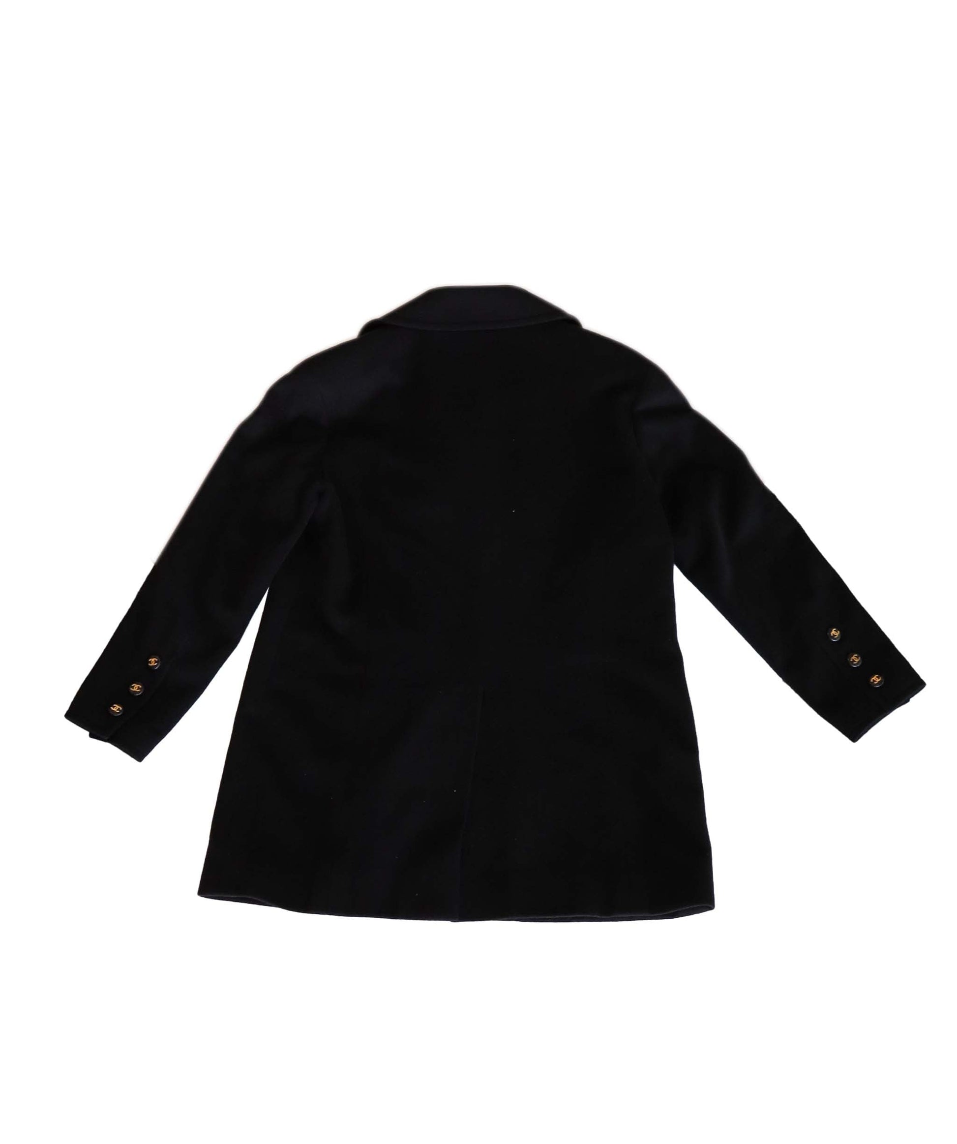 Chanel 93A Cashmere Coat Black DXBK0088