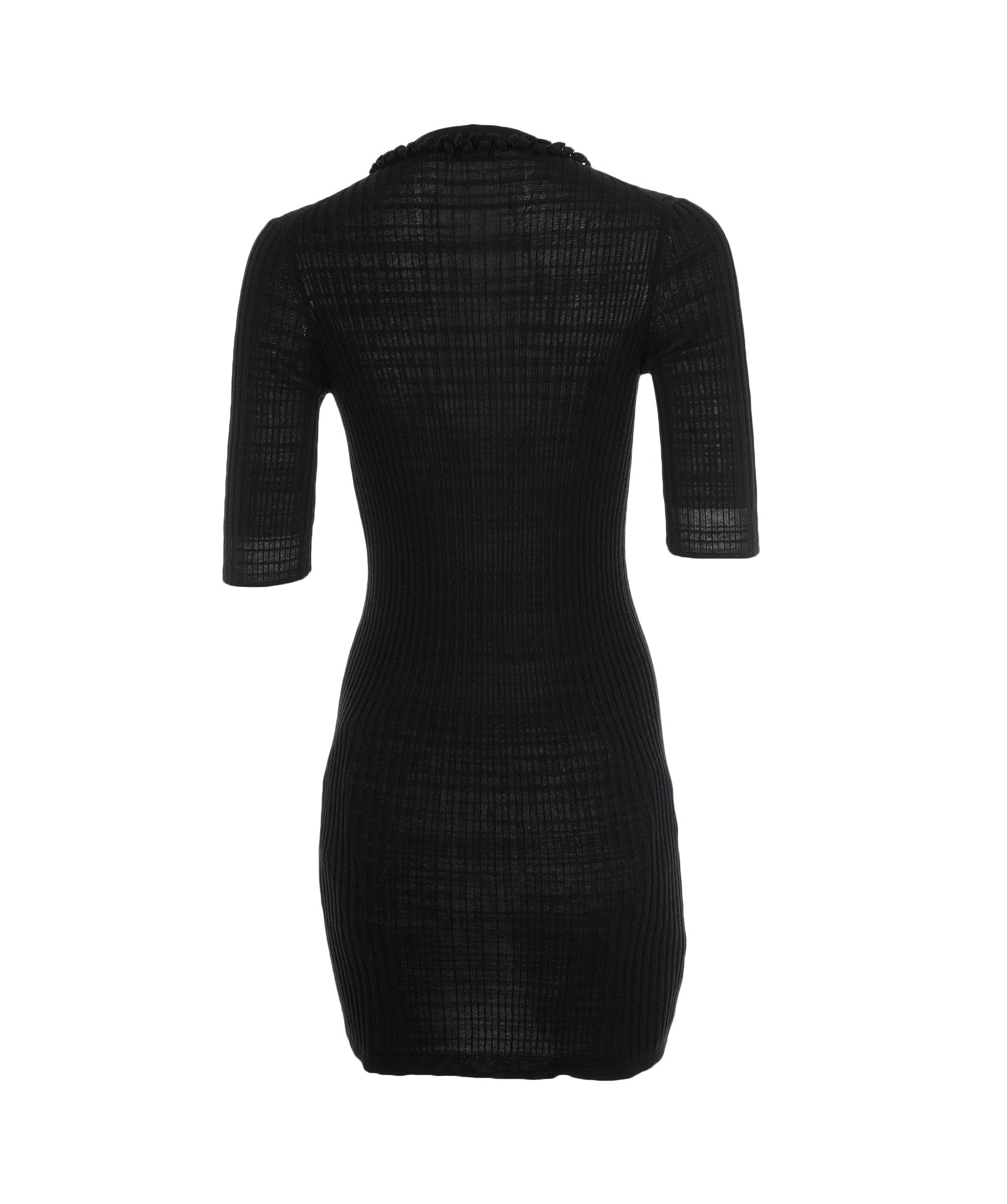 Chanel Black CC Button Cardigan  ALC1415