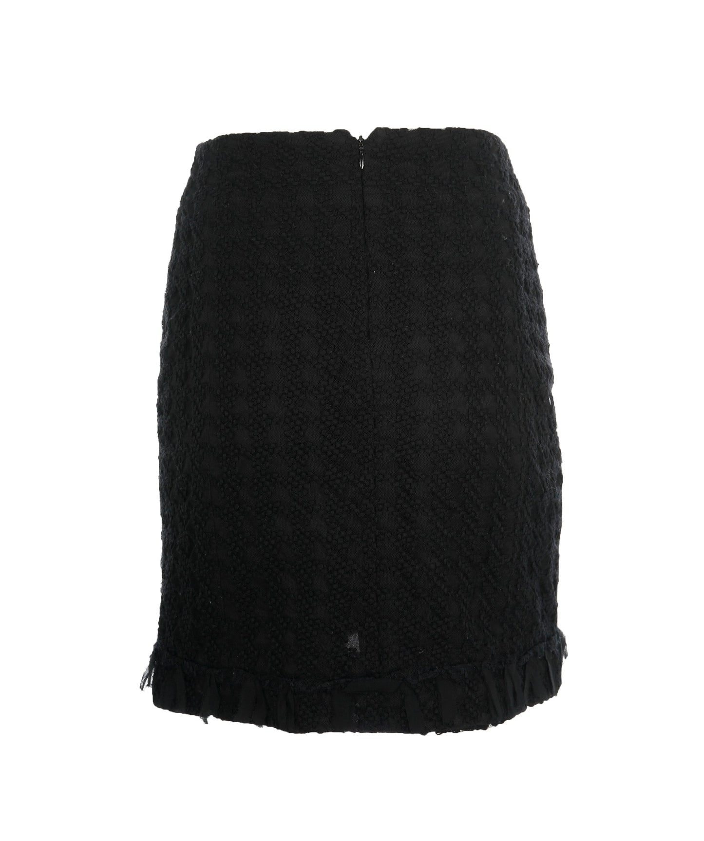 Chanel black lace skirt  AVL1447