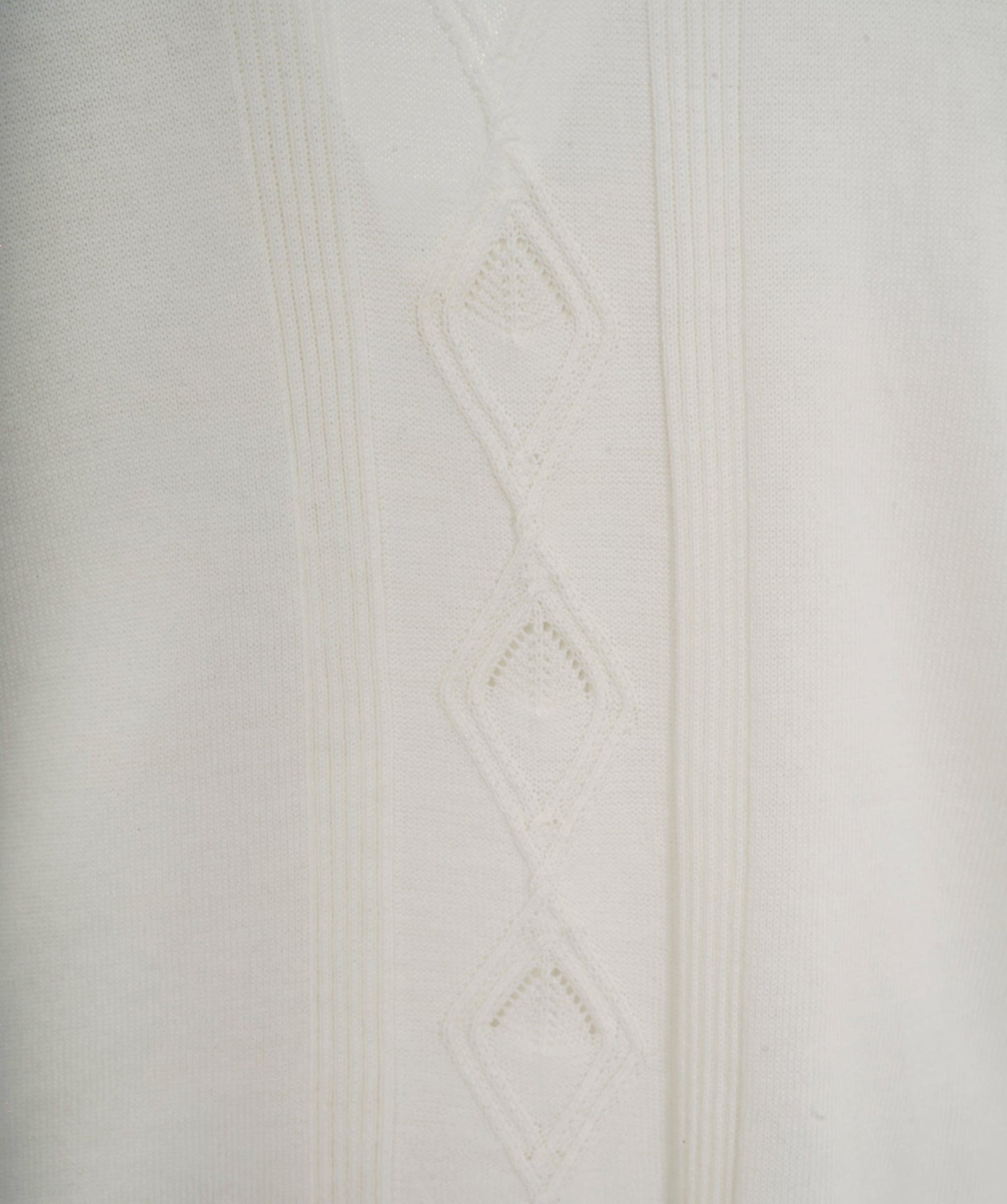 Chanel CC Knit Top White  DXBS0157