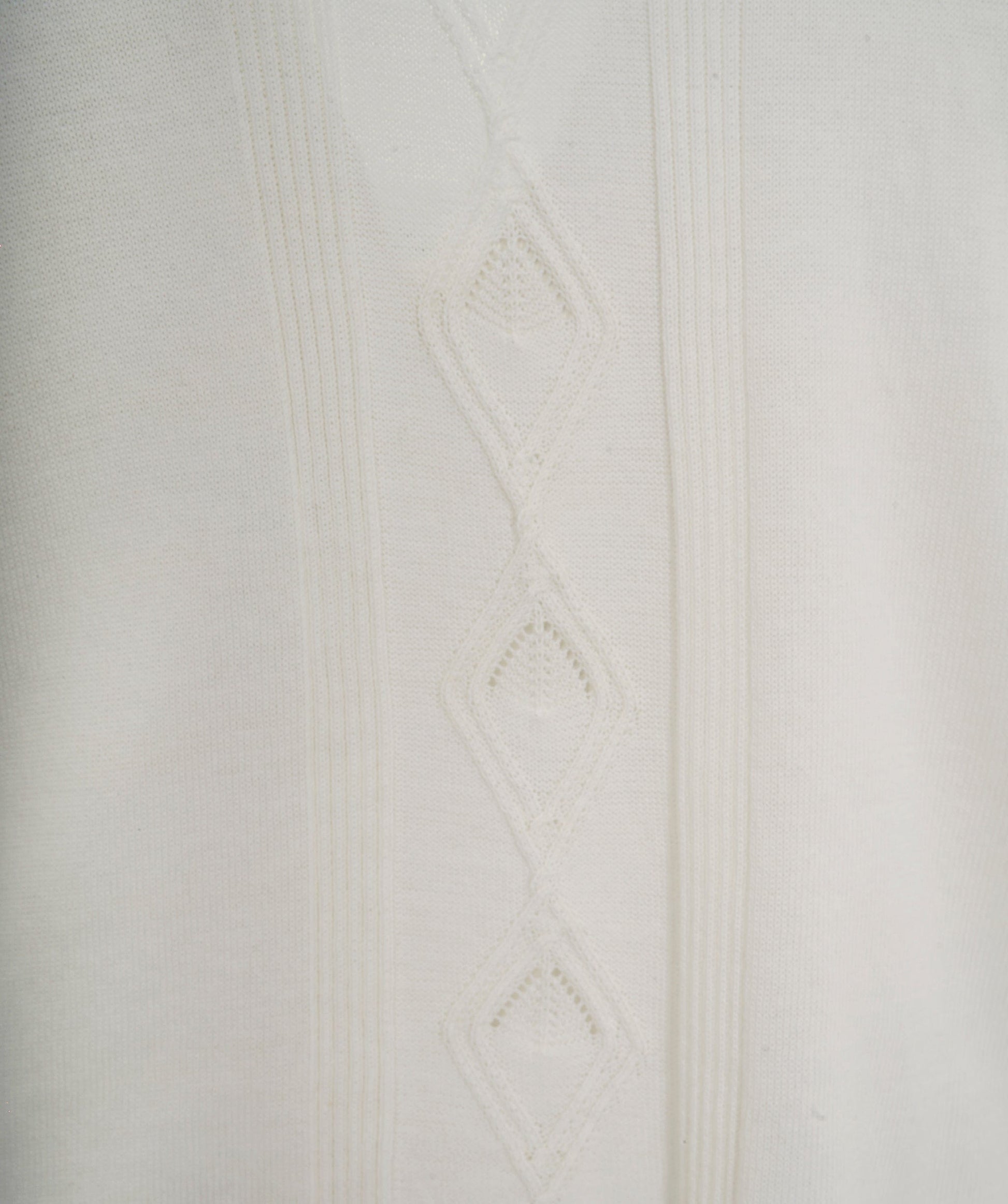 Chanel CC Knit Top White  DXBS0157