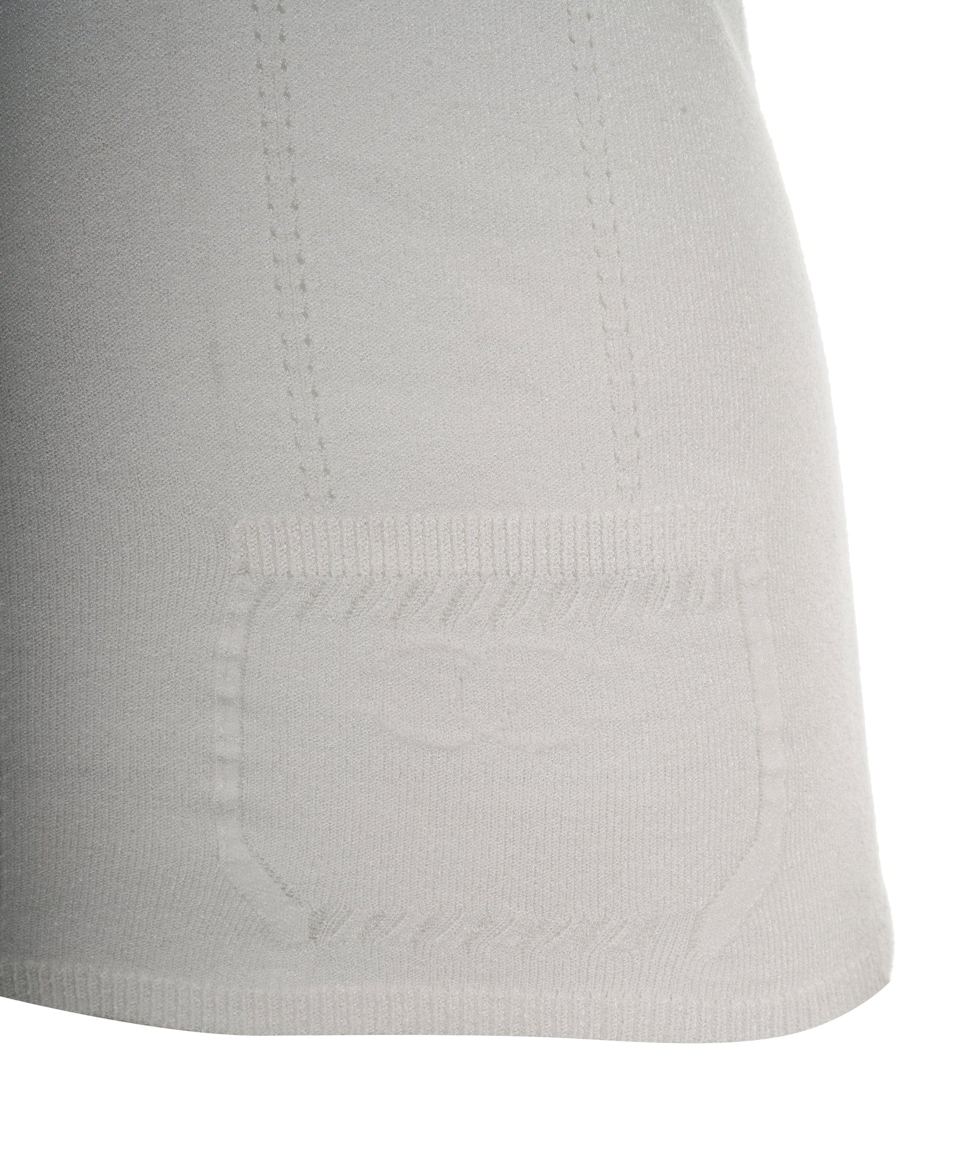 Chanel CC Pocket Summer Knit Top White DXBS0150