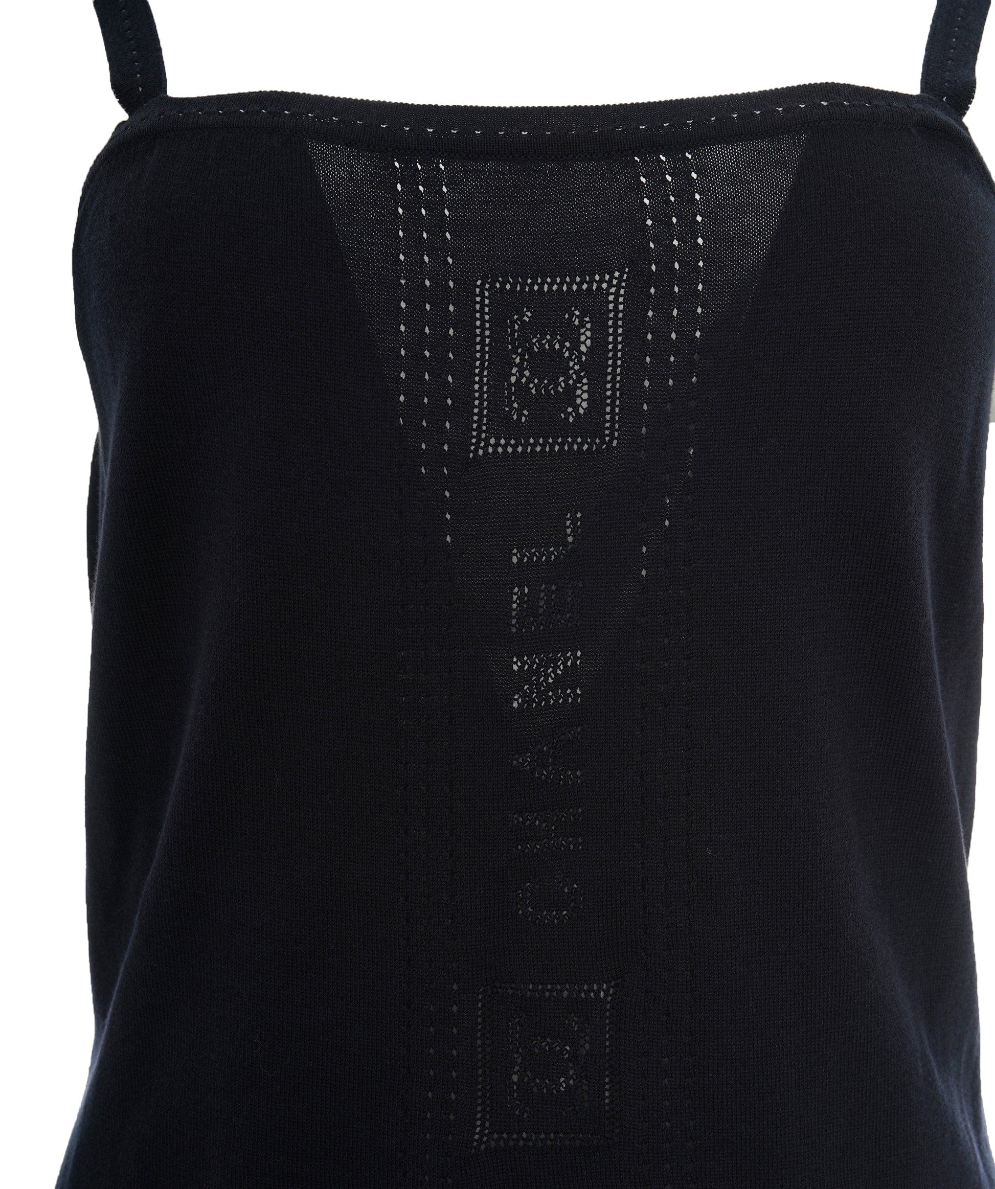 Chanel Sport Punching Logo Camisole Navy  DXBS0154