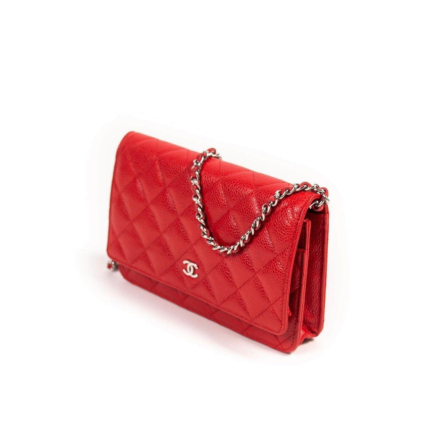 Chanel Caviar Wallet on Chain