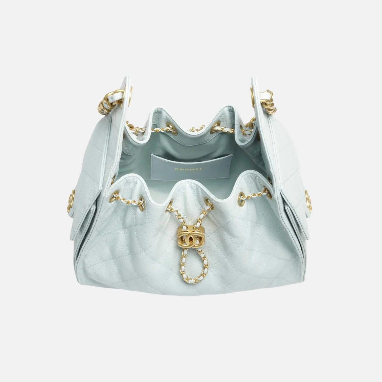 Chanel Small 25 Bag In Light Blue Calfskin – Fw /26
