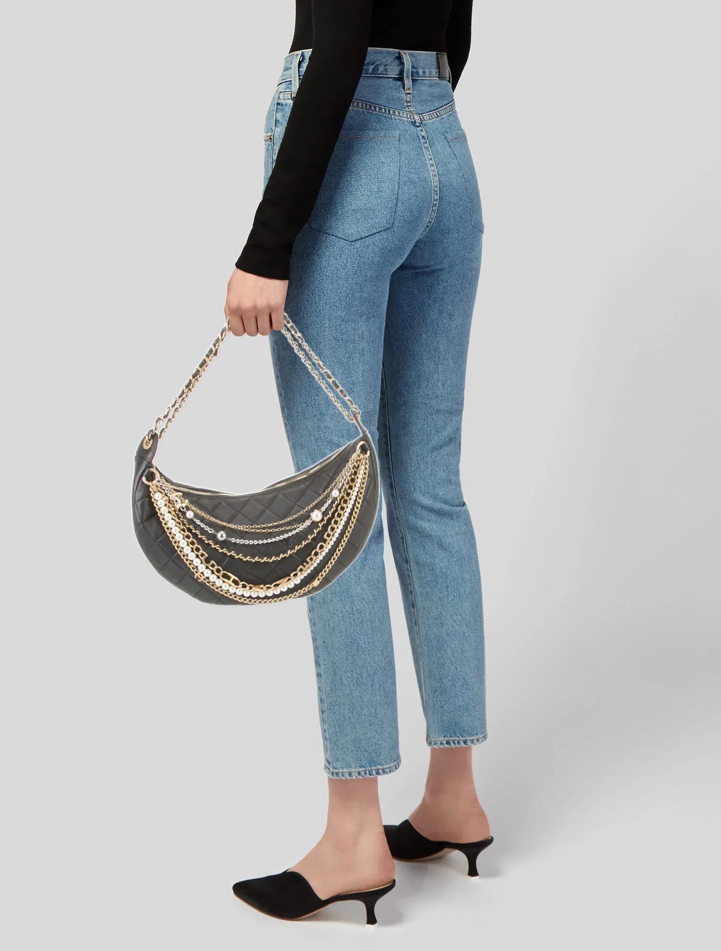 Chanel PARIS HOBO ALL ABOUT CHAINS Shoulder Bag