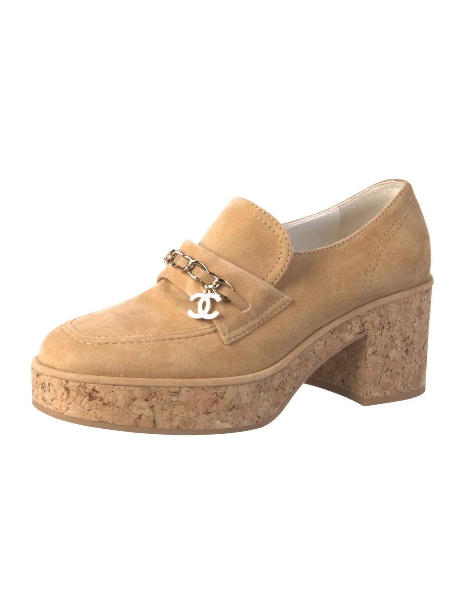 Chanel Interlocking Cc Logo Pumps Women Shoes