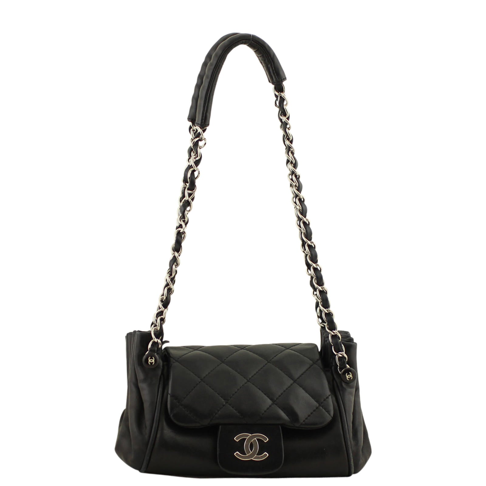 Chanel Accordion Bag Flap Handbag