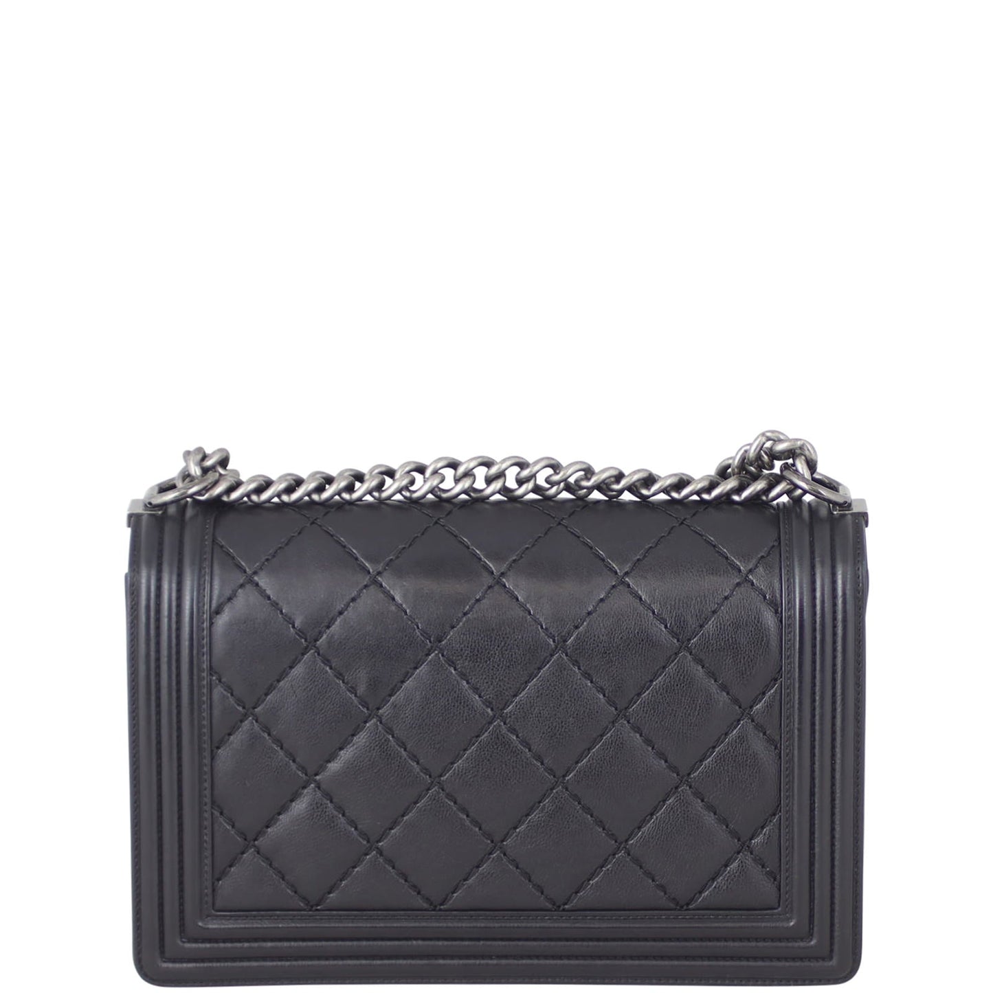 Chanel Boy Double Stitch Handbag Medium