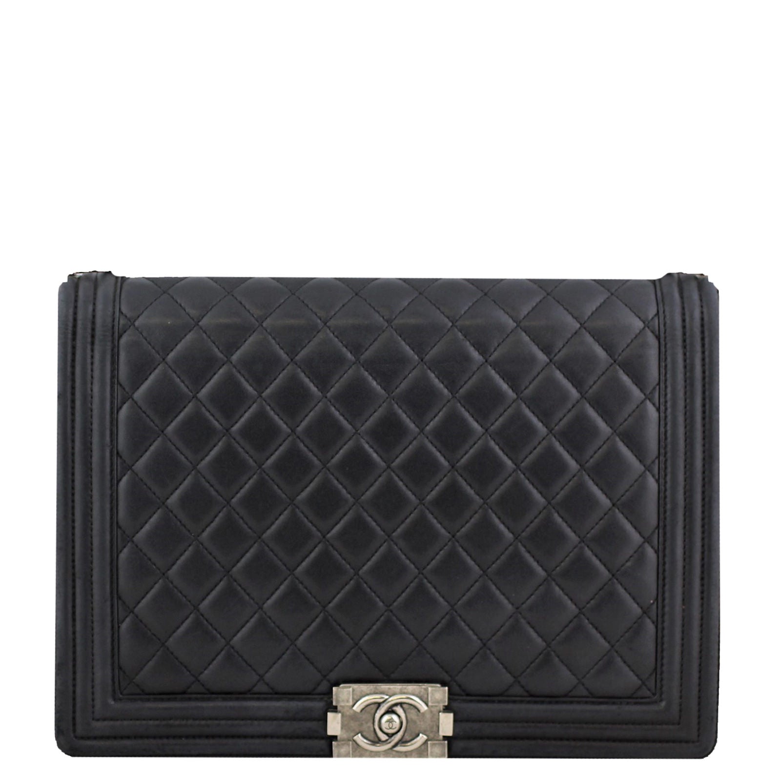 Chanel Boy 19 Series Handbag Black Large
