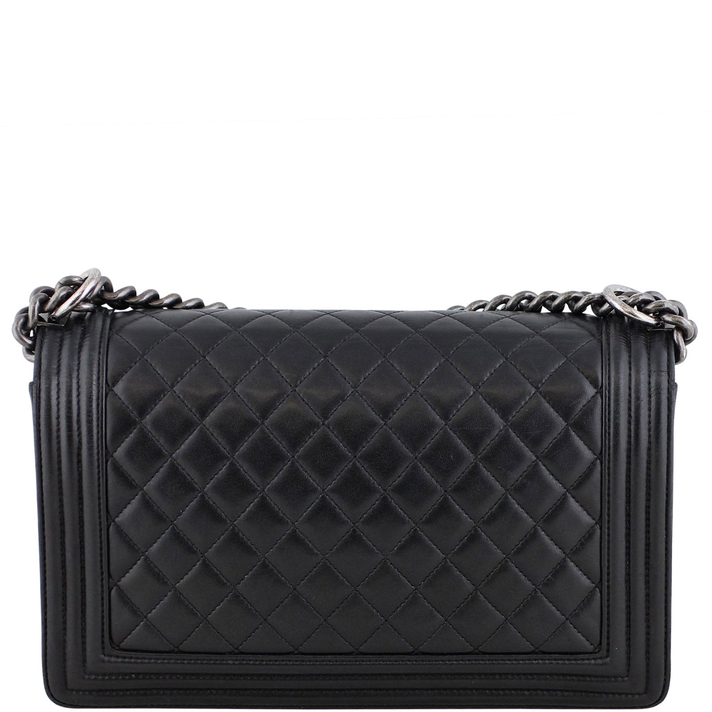 Chanel Boy Bag New Black Medium Handbag