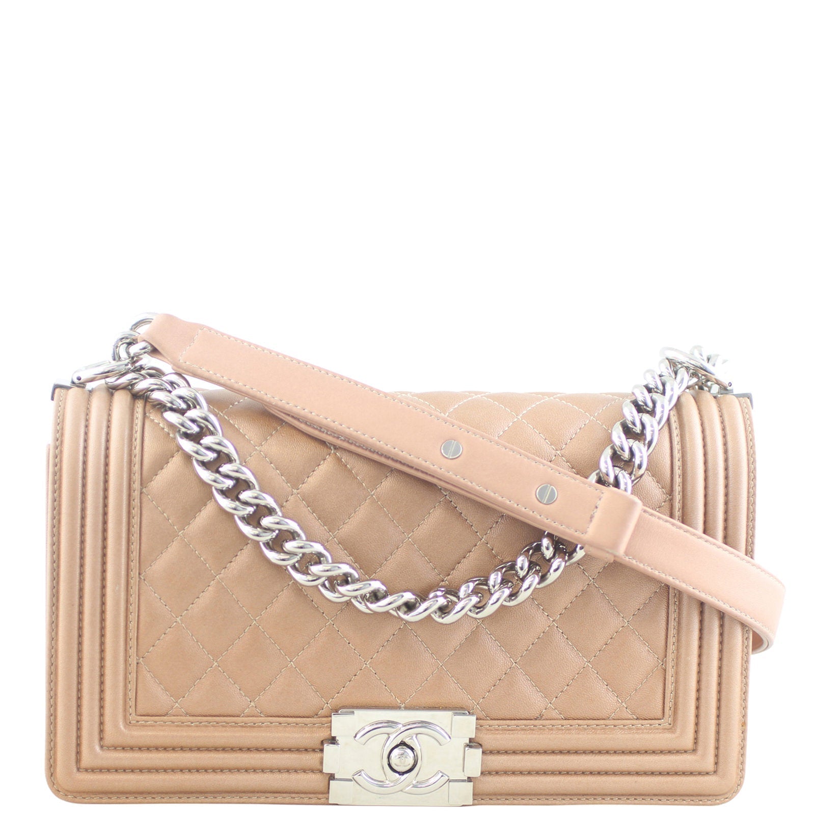 Chanel Boy Old 15 Series Handbag Medium