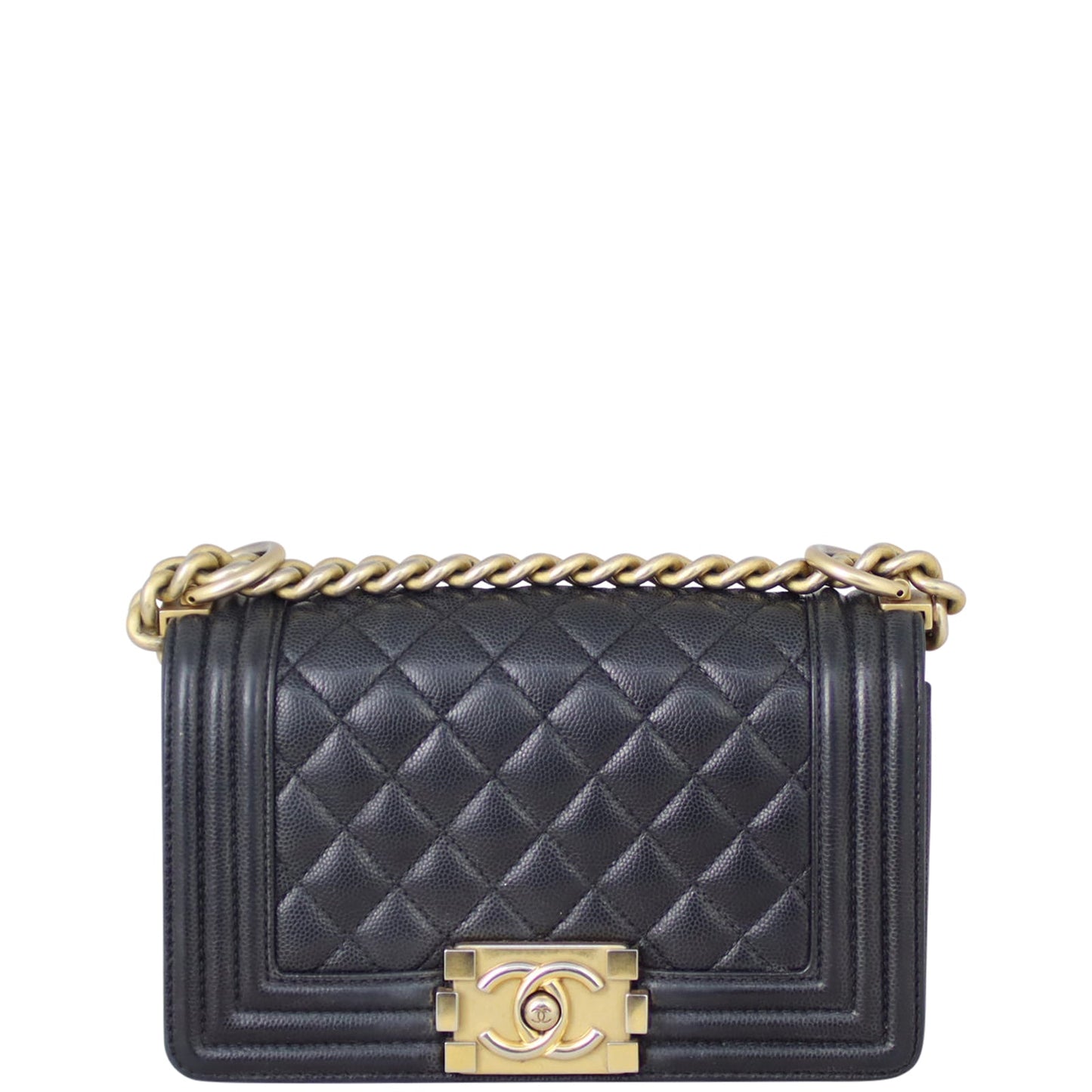 Chanel Boy 25 Series Handbag Black Small