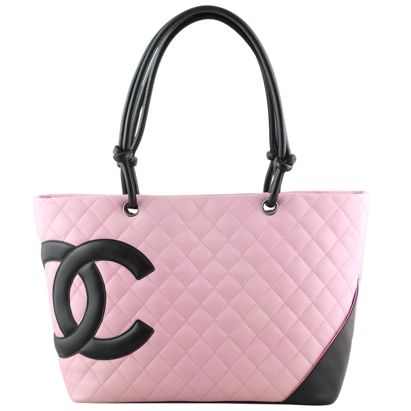 Chanel Ligne Cambon Tote Pink Large Tote Bag