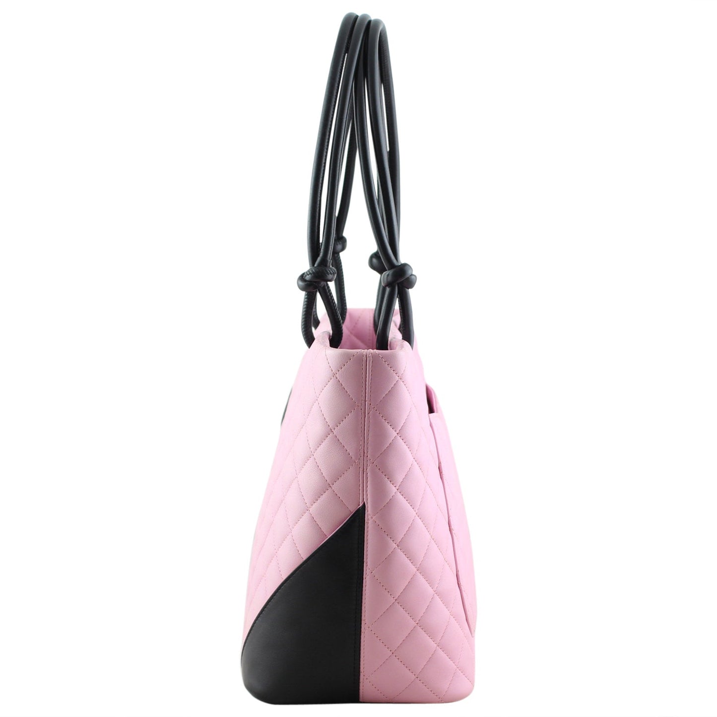 Chanel Ligne Cambon Tote Pink Large Tote Bag